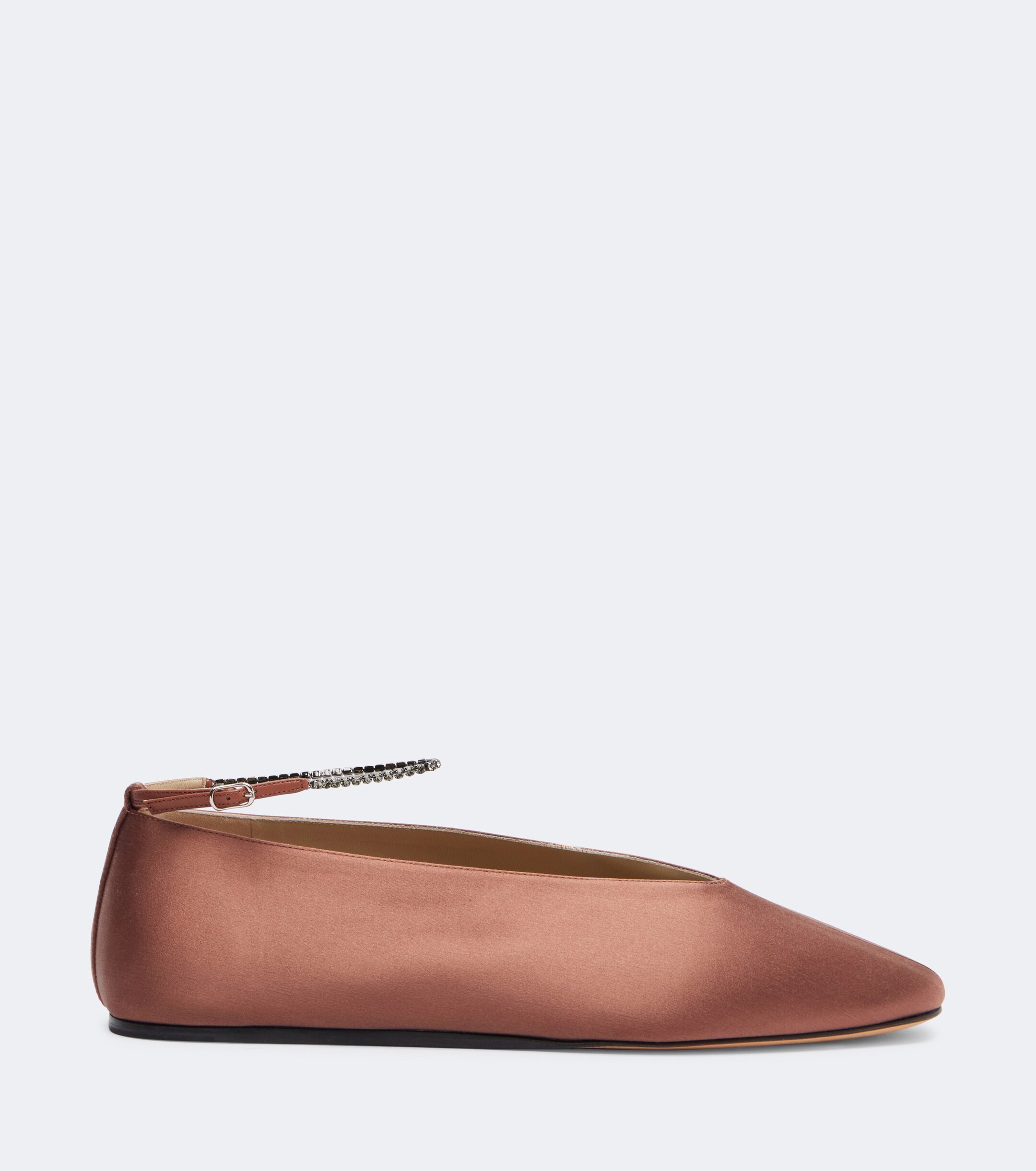 LE MONDE BERYL Le Monde Béryl Olympia embellished satin ballet flats