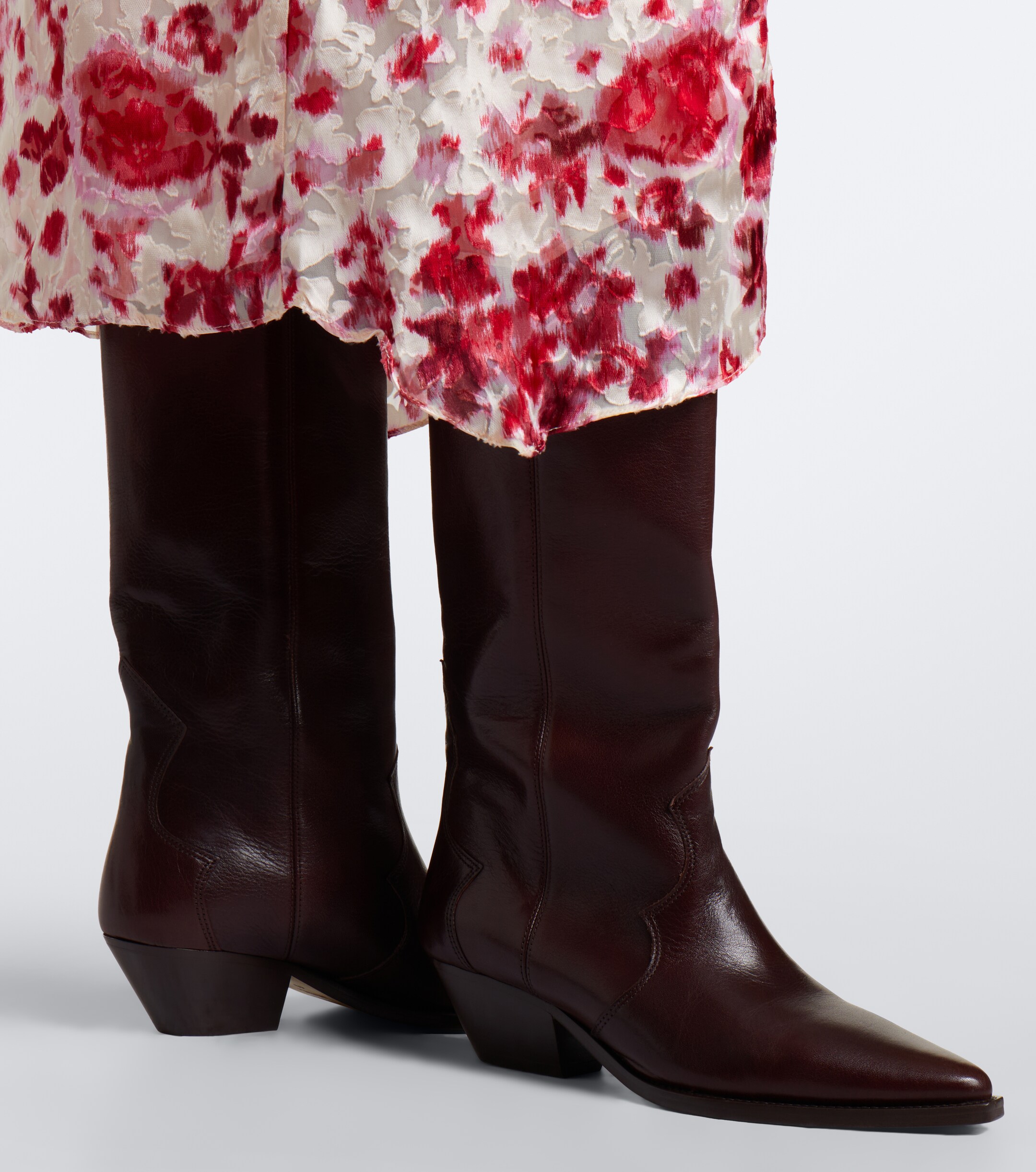 Isabel Marant Isabel Marant Denvee leather cowboy boots