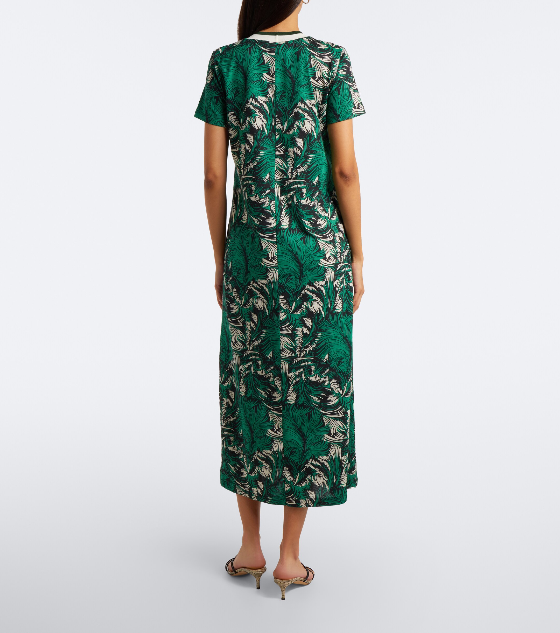 La DoubleJ La DoubleJ Sporty Swing cotton jersey midi dress