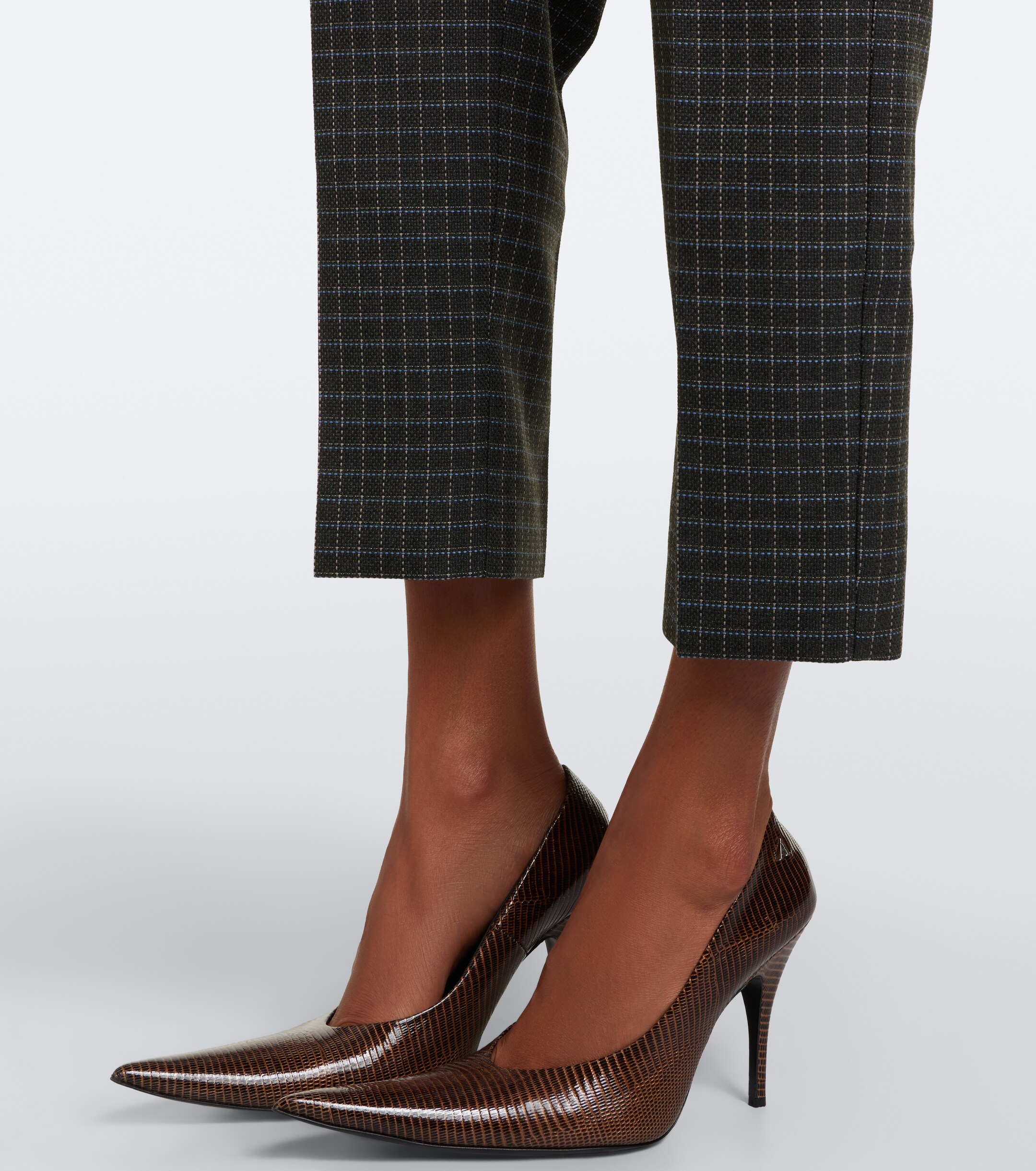Acne Studios Acne Studios Checked straight pants