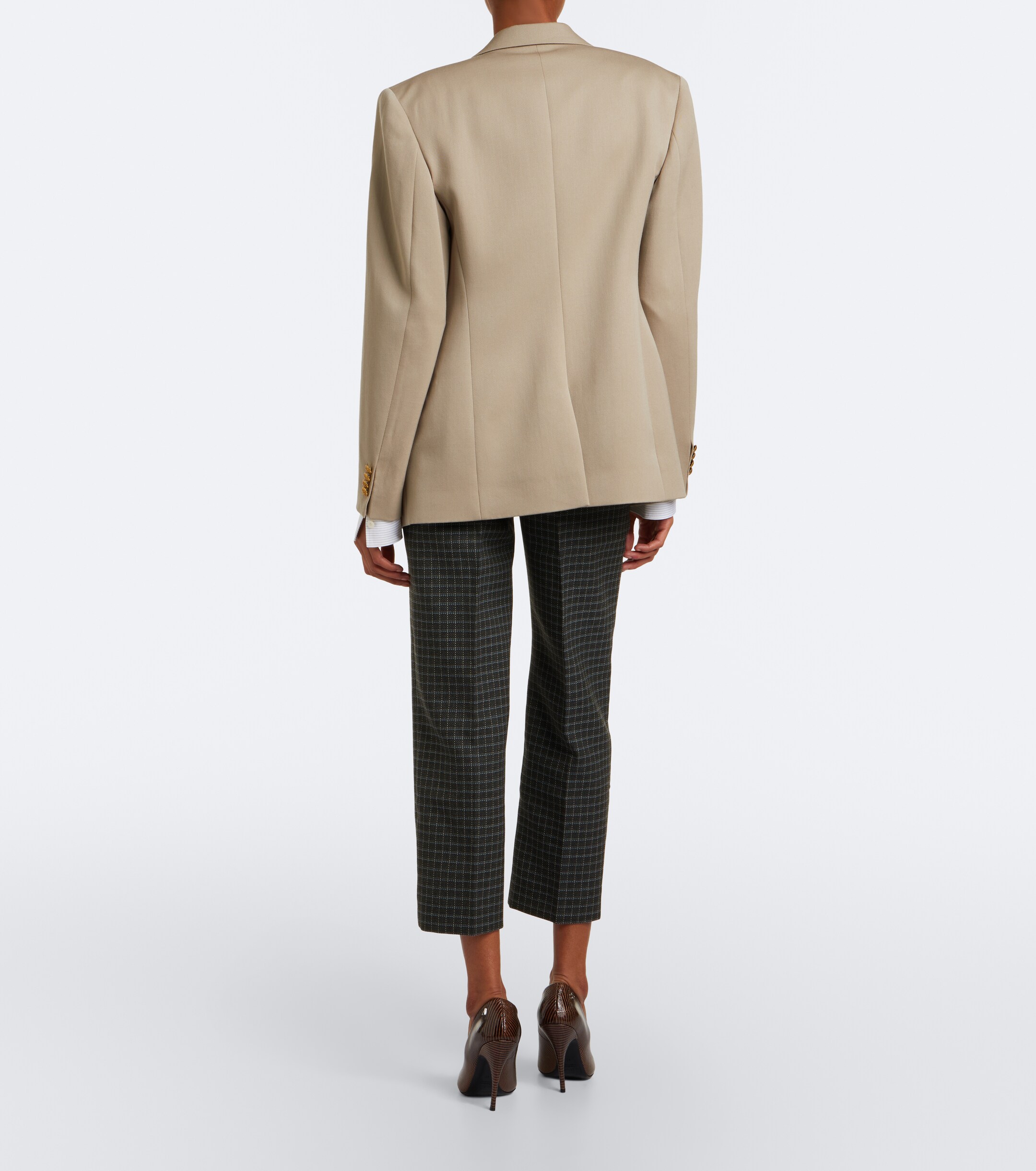 Acne Studios Acne Studios Checked straight pants