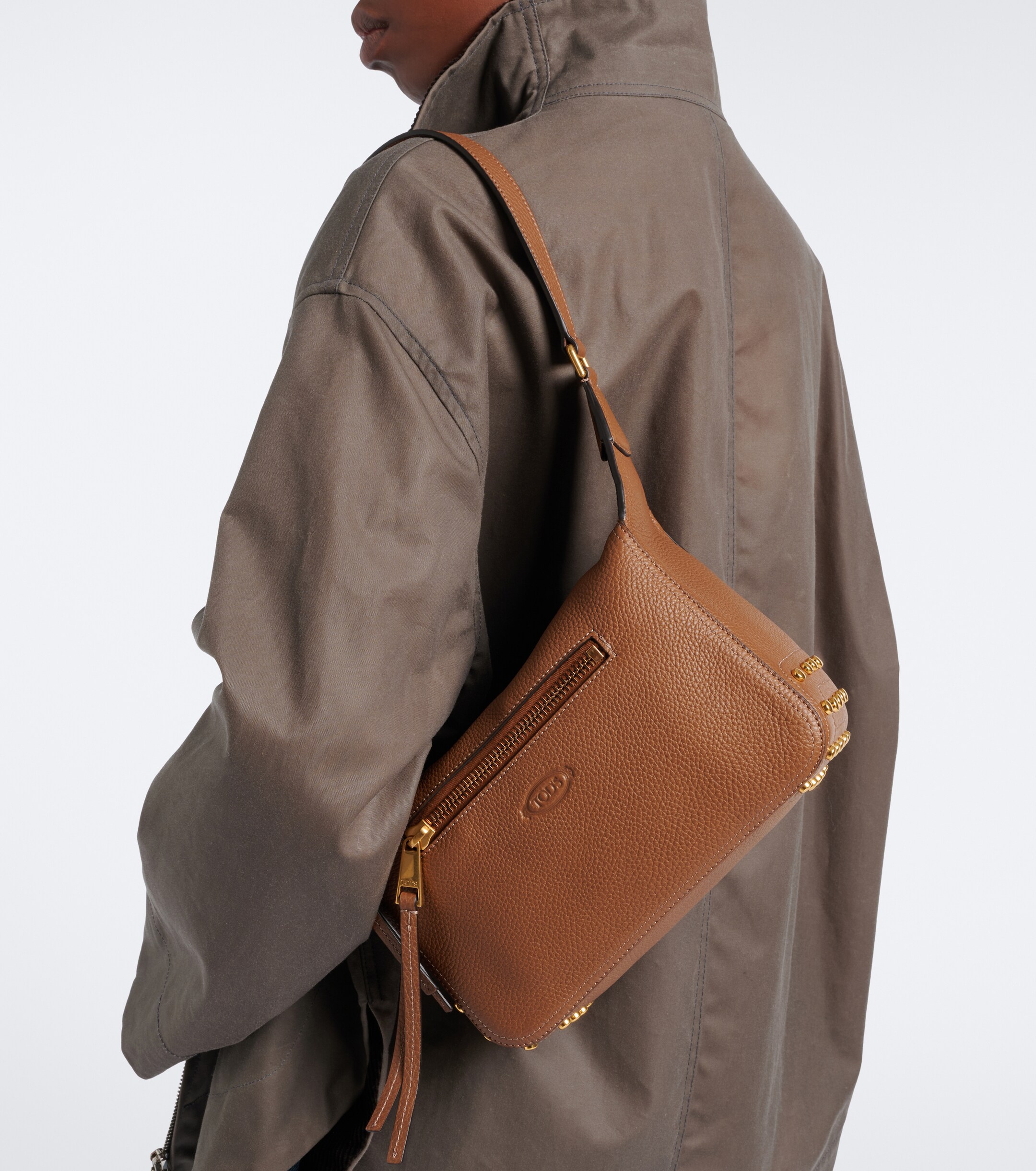 Tod's Tod's Metal Dots Mini leather shoulder bag
