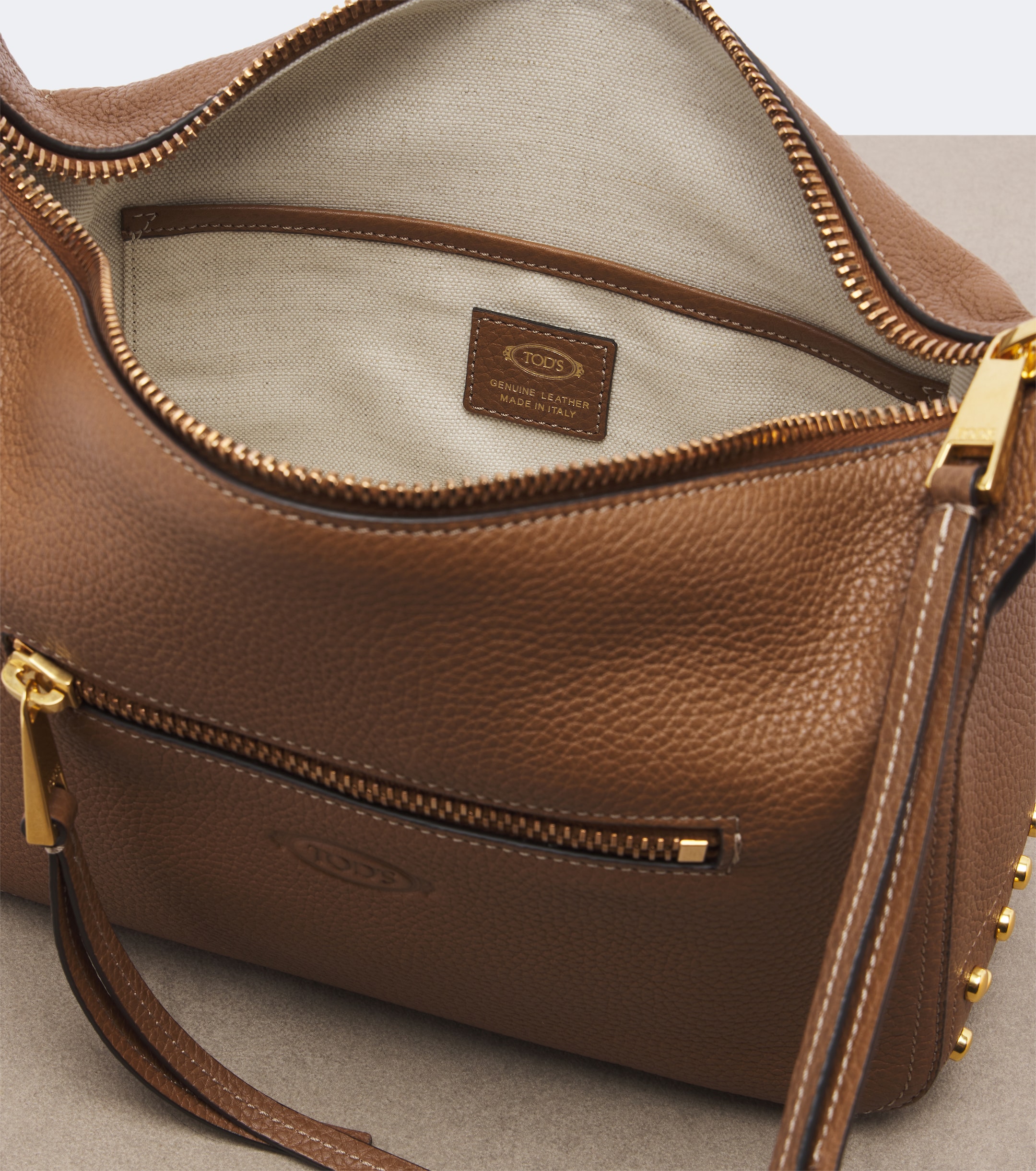 Tod's Tod's Metal Dots Mini leather shoulder bag