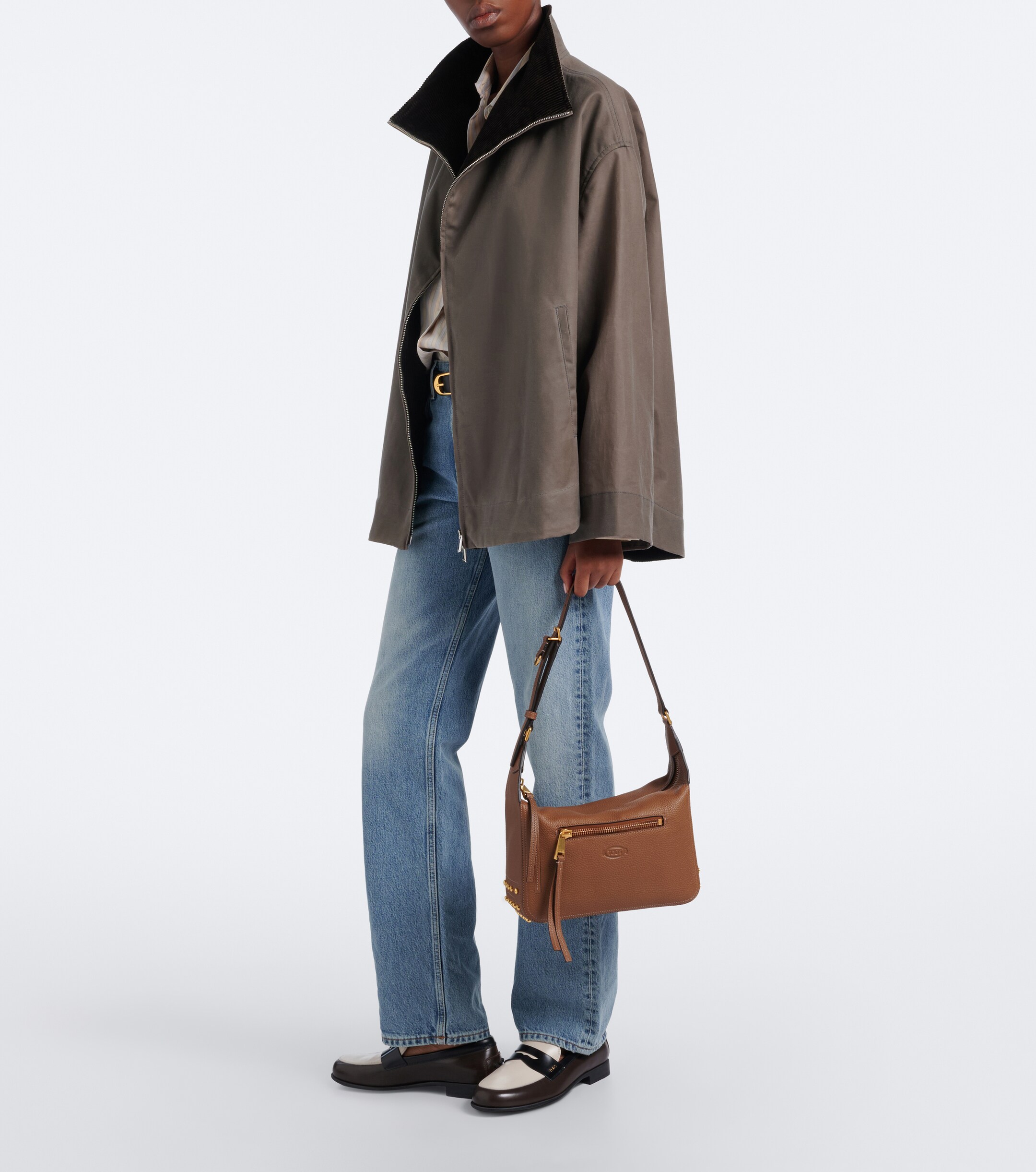 Tod's Tod's Metal Dots Mini leather shoulder bag