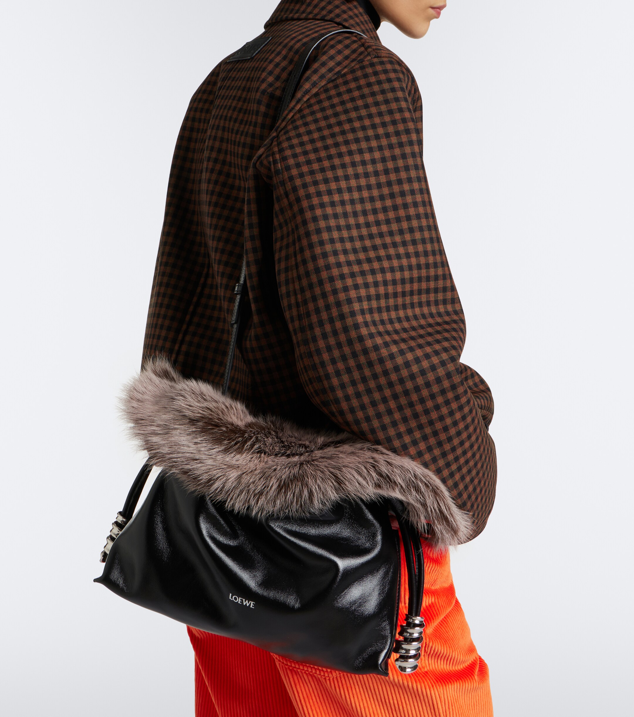 Loewe Loewe Flamenco Medium leather clutch