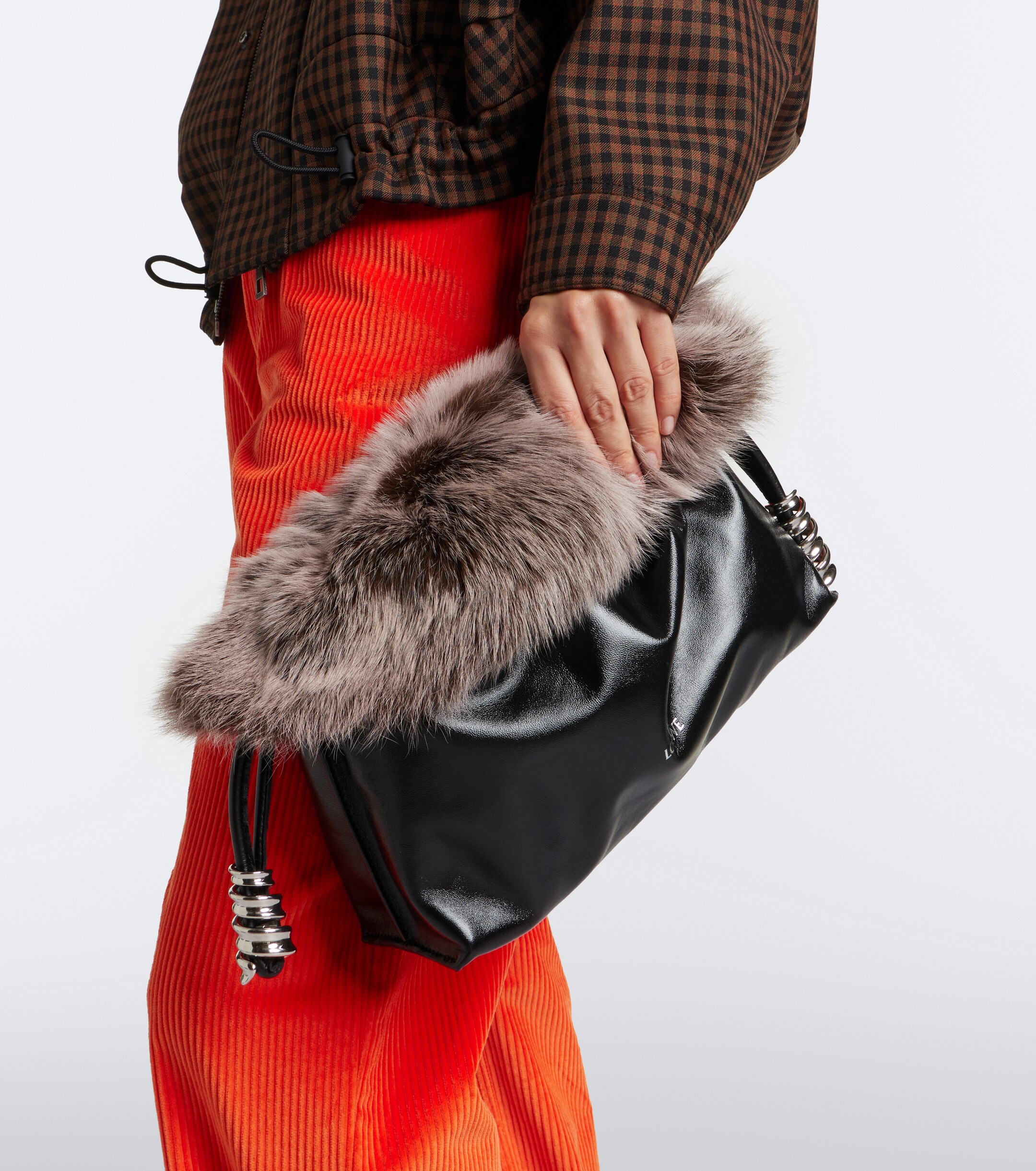 Loewe Loewe Flamenco Medium leather clutch