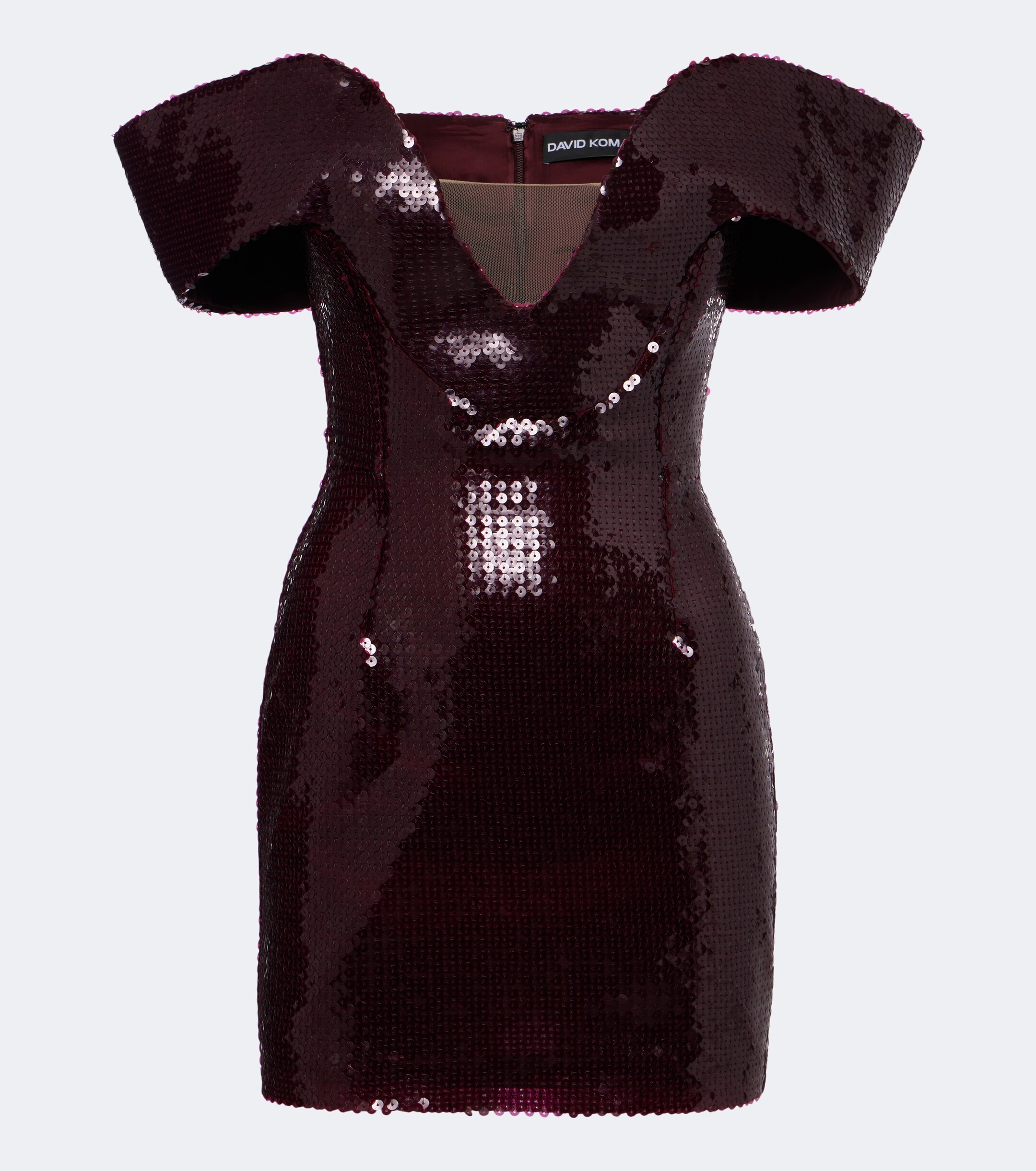 David Koma David Koma Sequined off-shoulder minidress