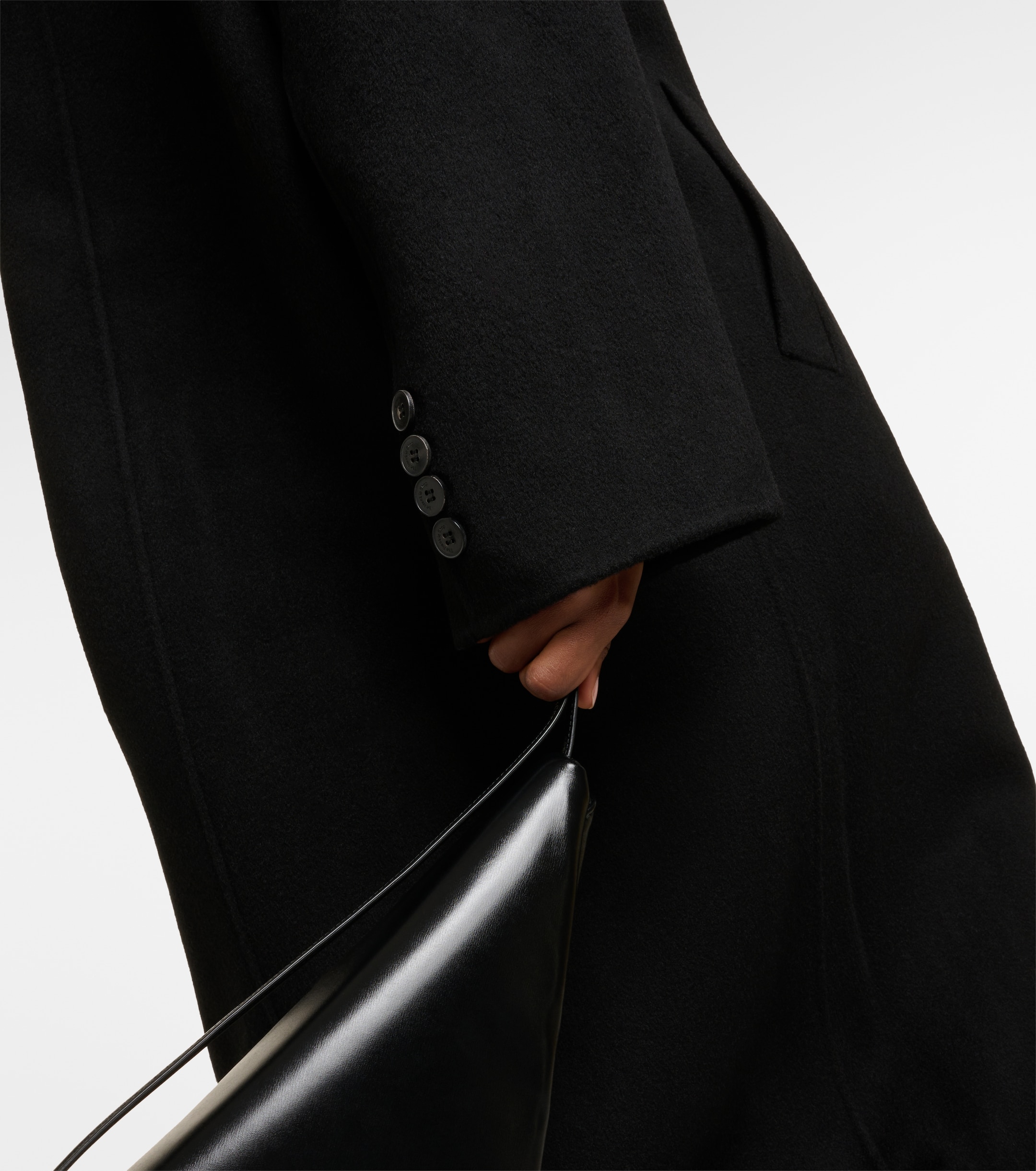 The Frankie Shop Gaia oversized wool-blend coat