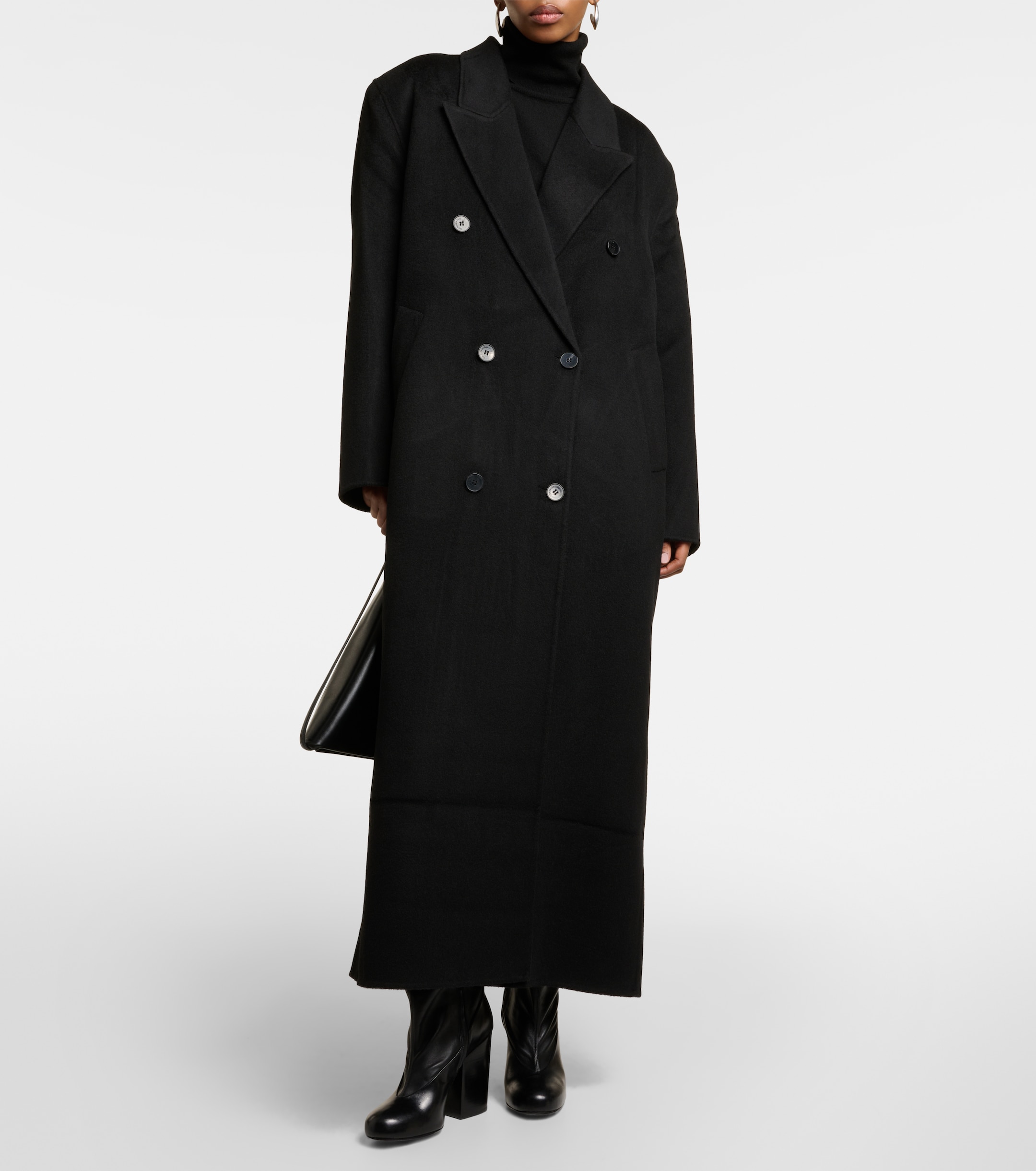 The Frankie Shop Gaia oversized wool-blend coat