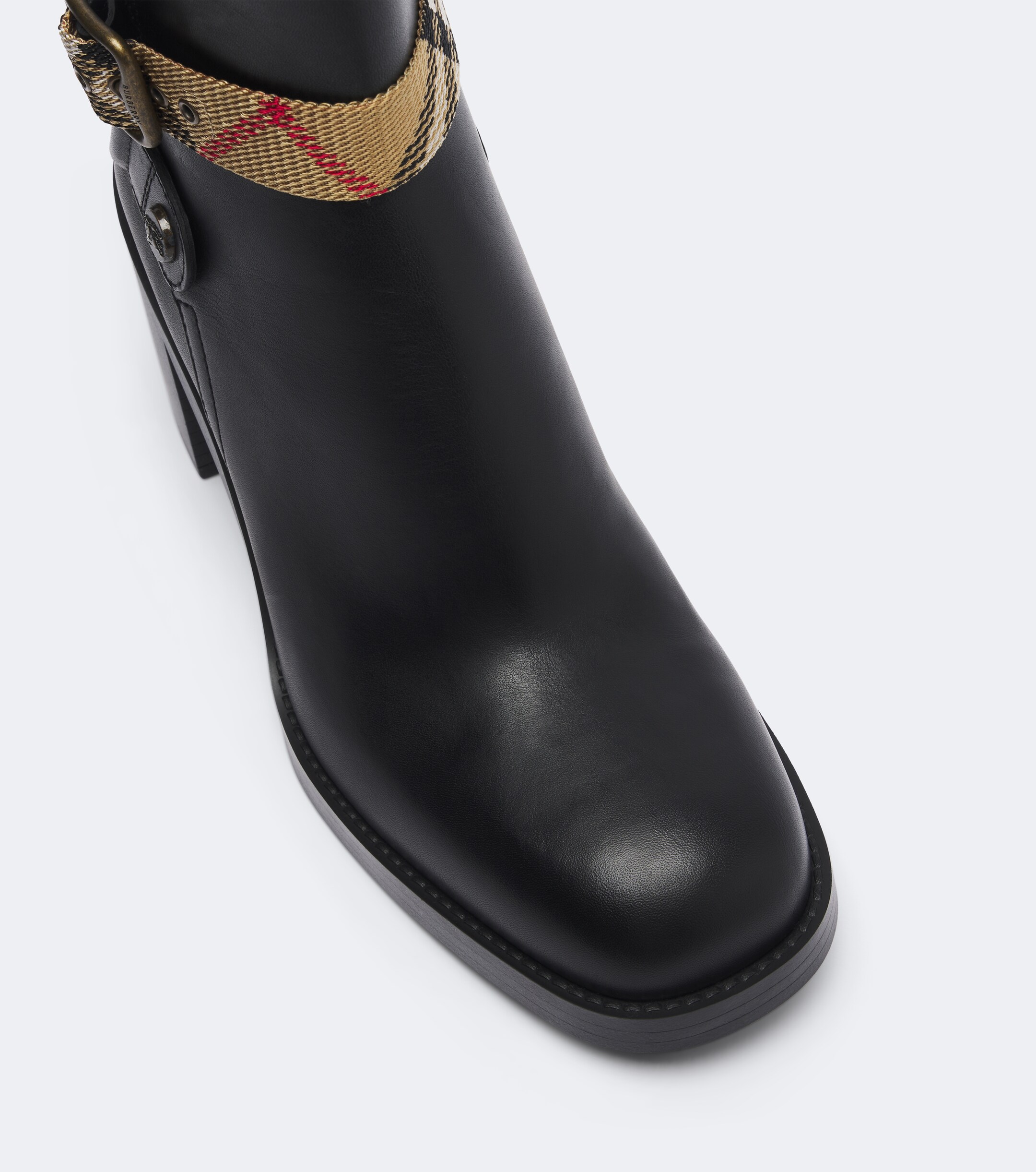 Burberry Burberry Huntley leather ankle boots