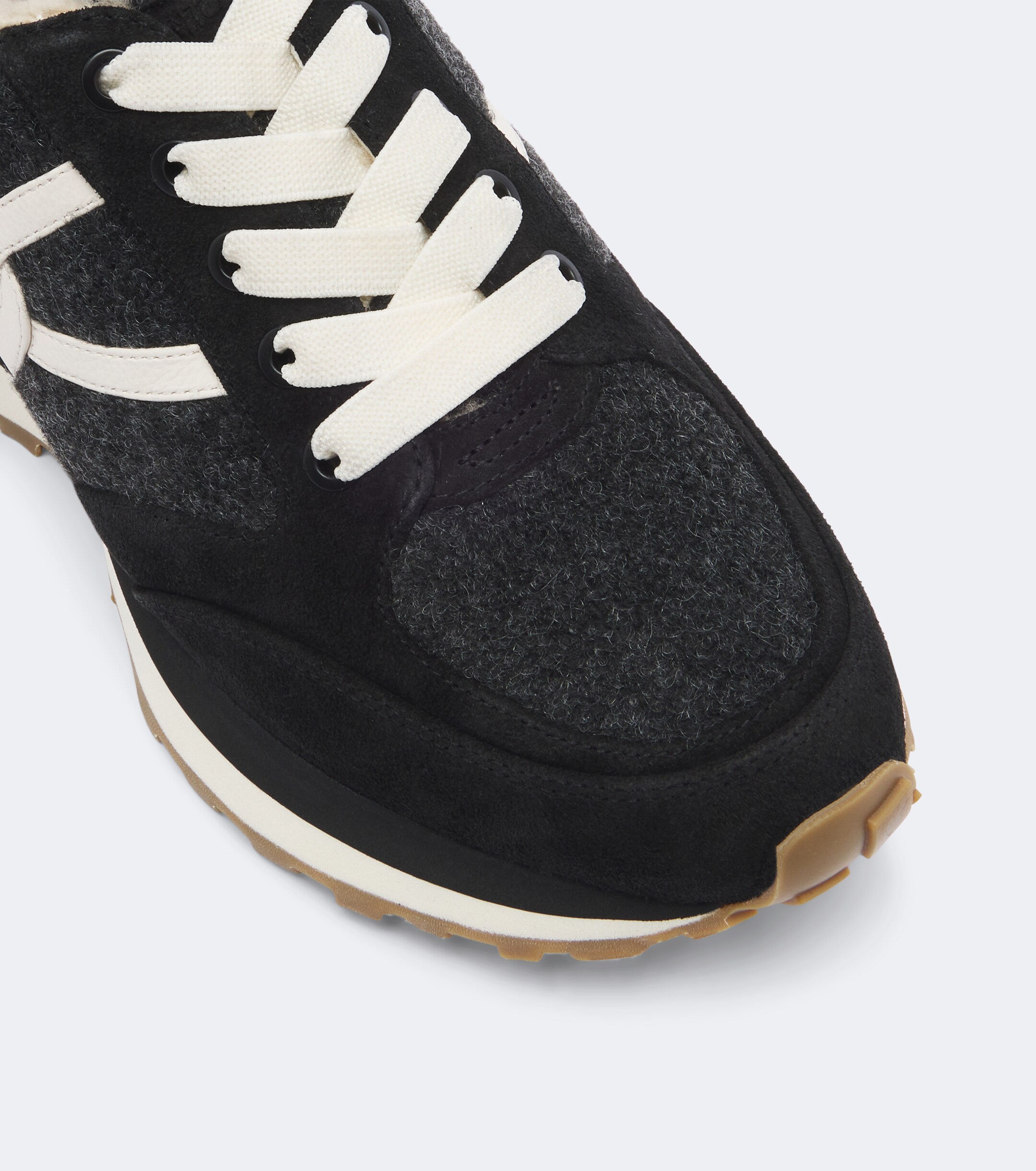 Veronica Beard Veronica Beard Valentina suede-trimmed sneakers