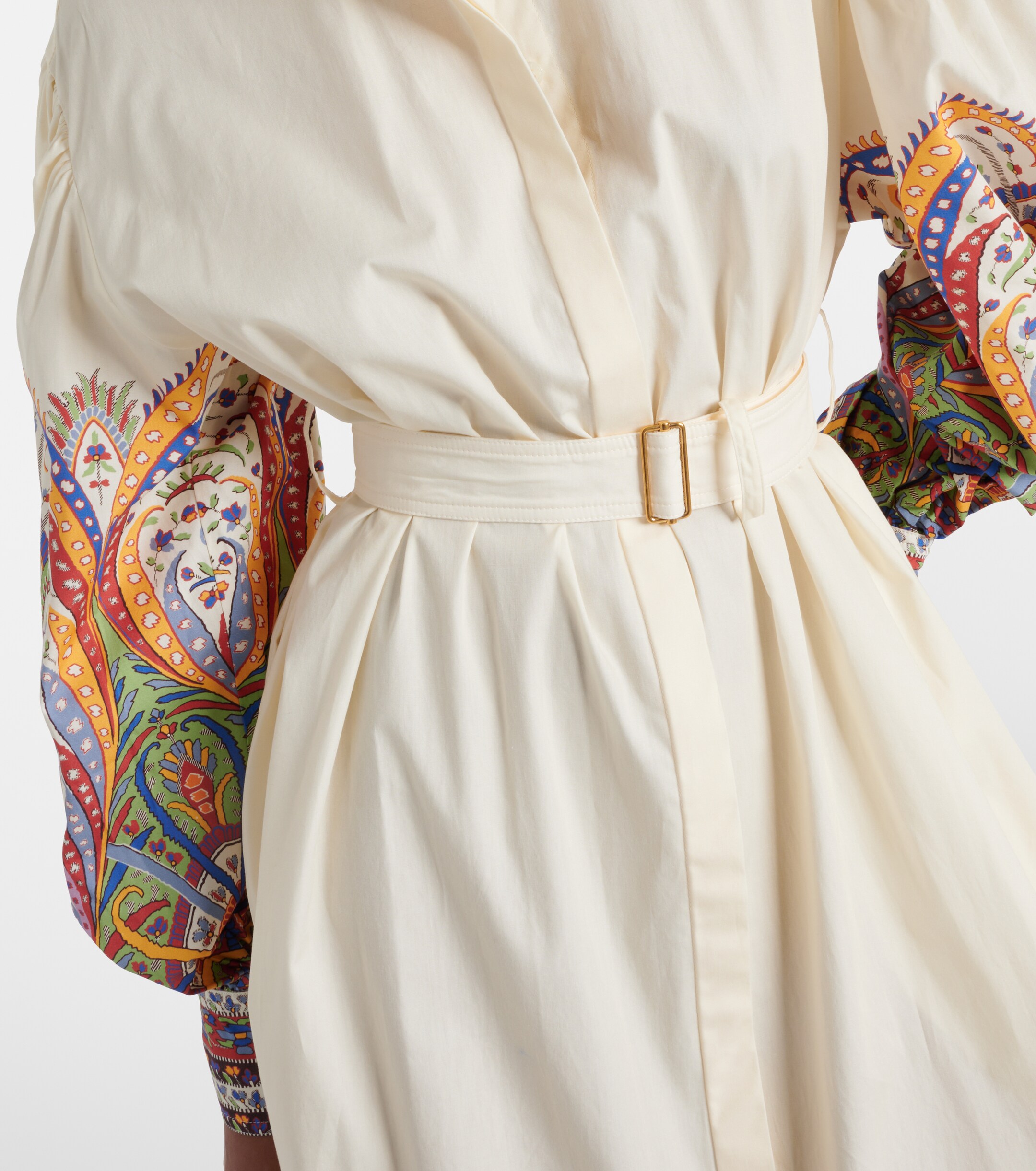 Etro Paisley cotton poplin shirt dress
