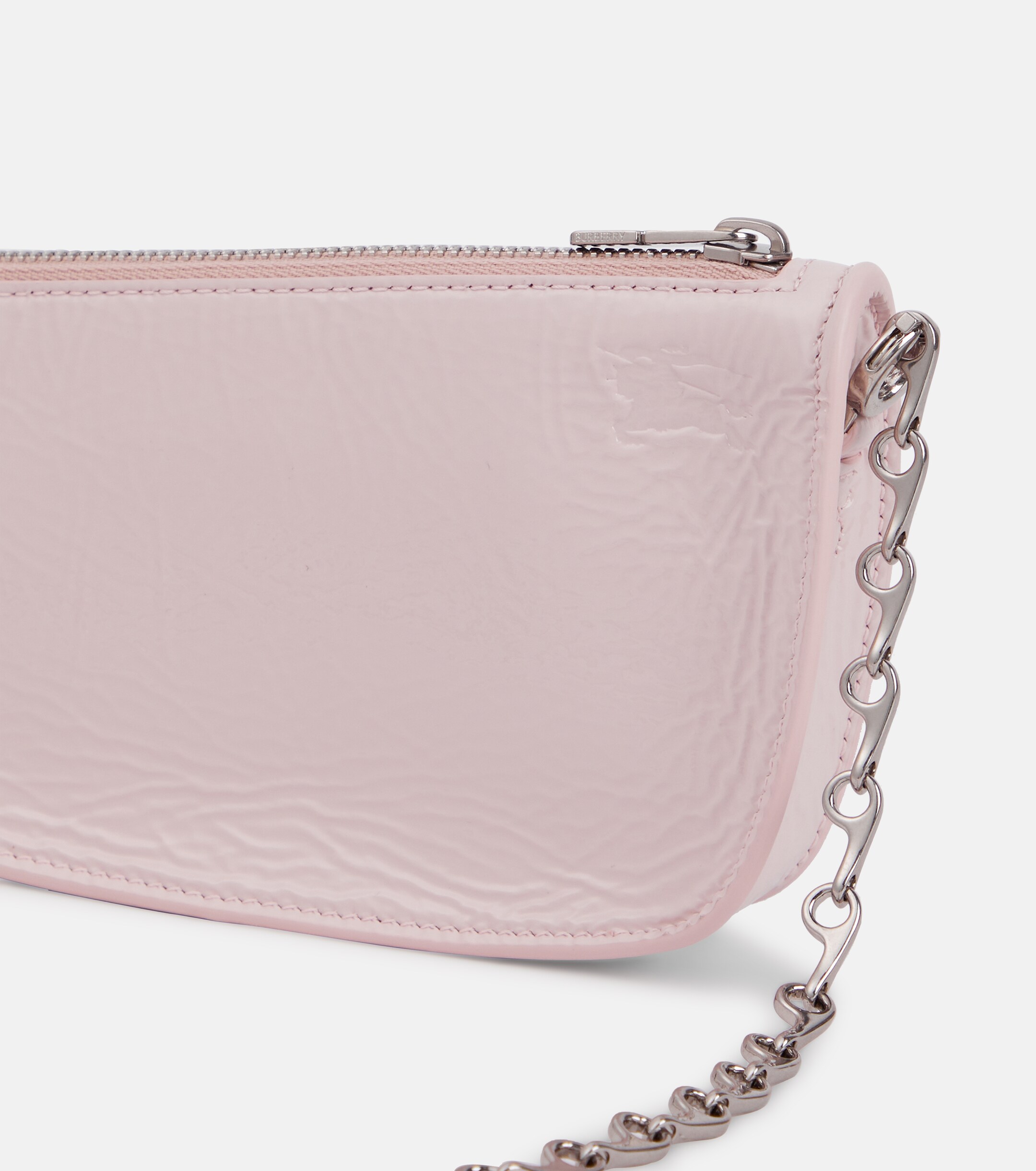 Burberry Micro leather shoulder bag