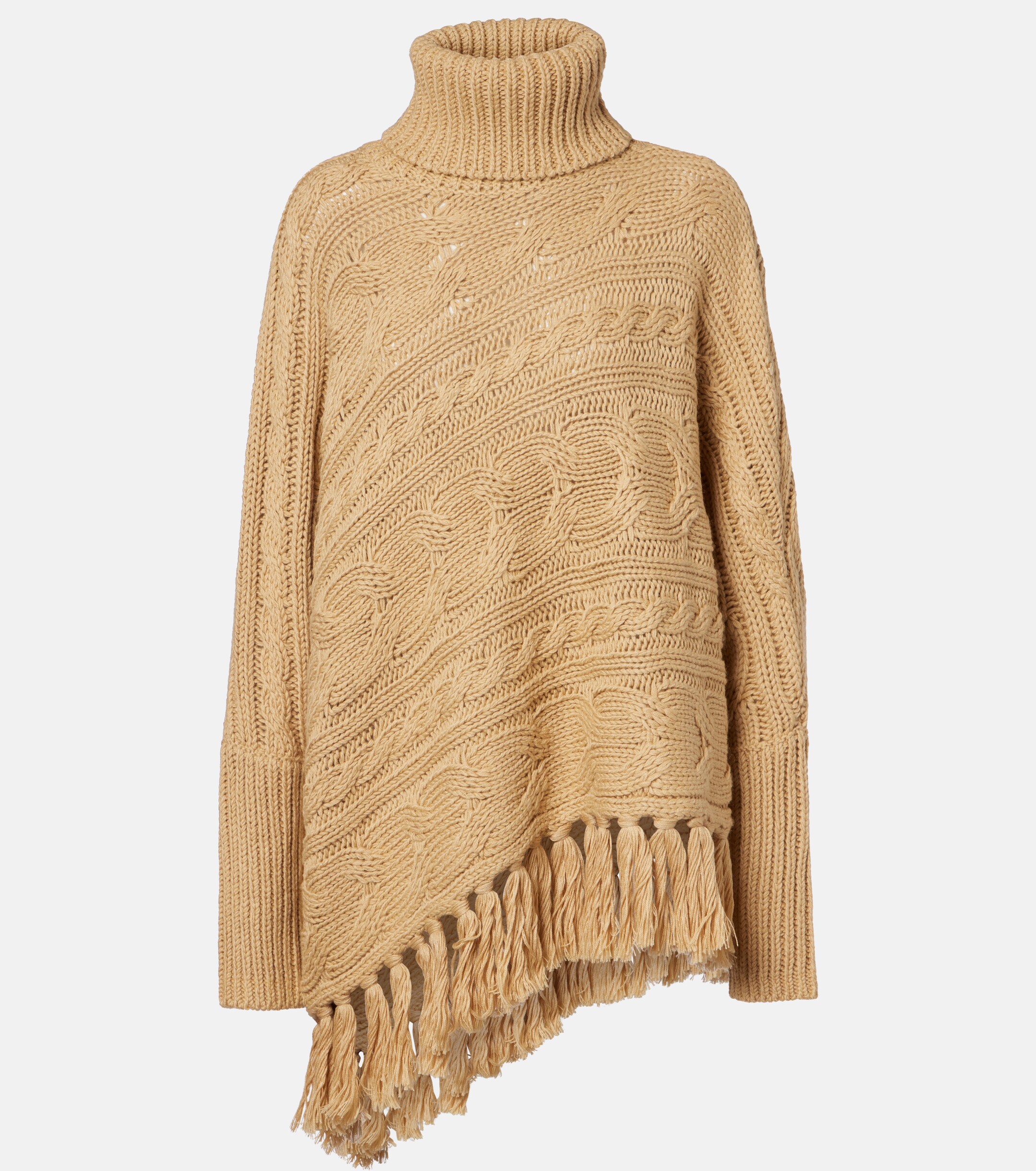 GOLDBERGH Goldbergh Asymmetric turtleneck wool-blend sweater