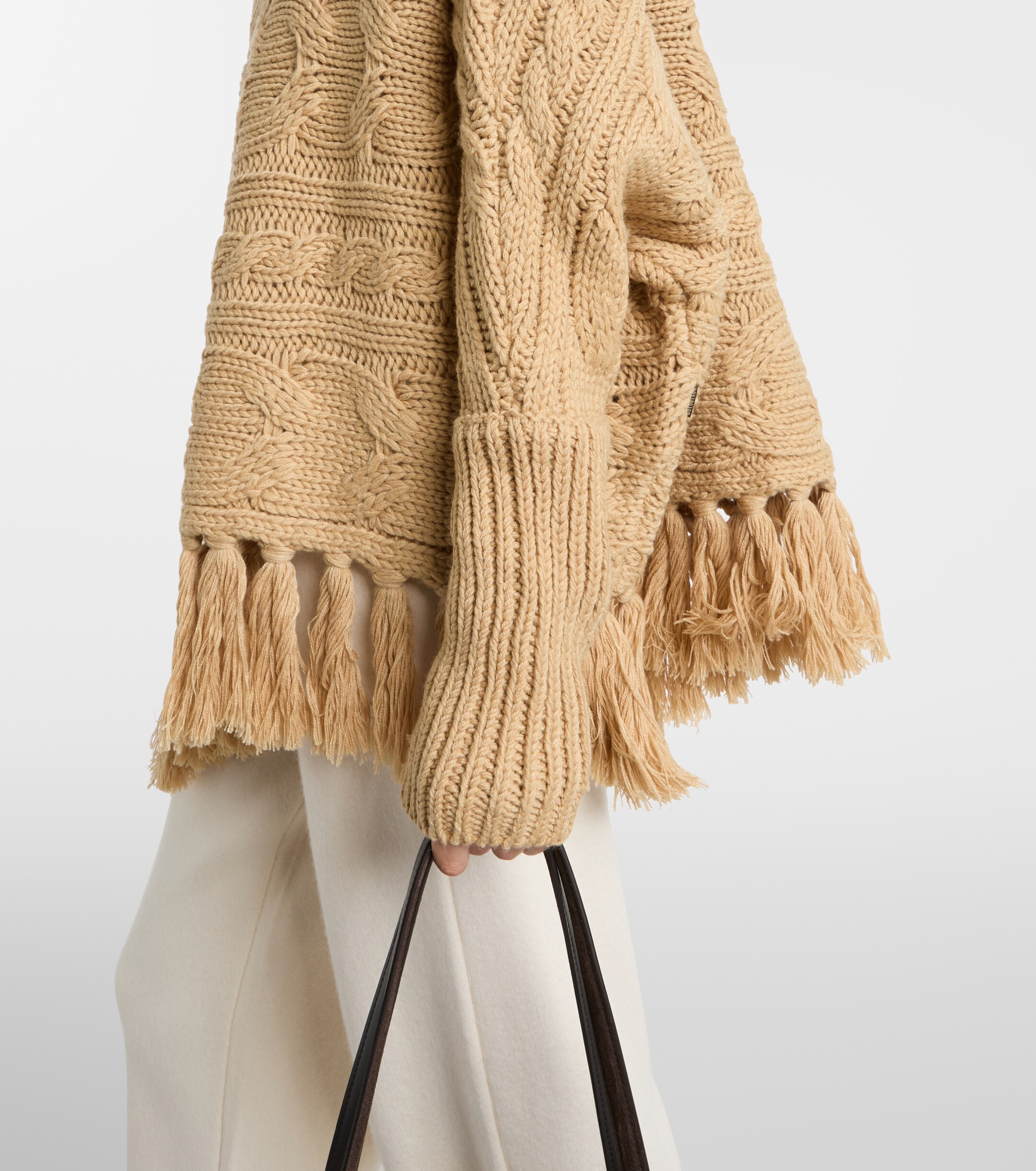 GOLDBERGH Goldbergh Asymmetric turtleneck wool-blend sweater