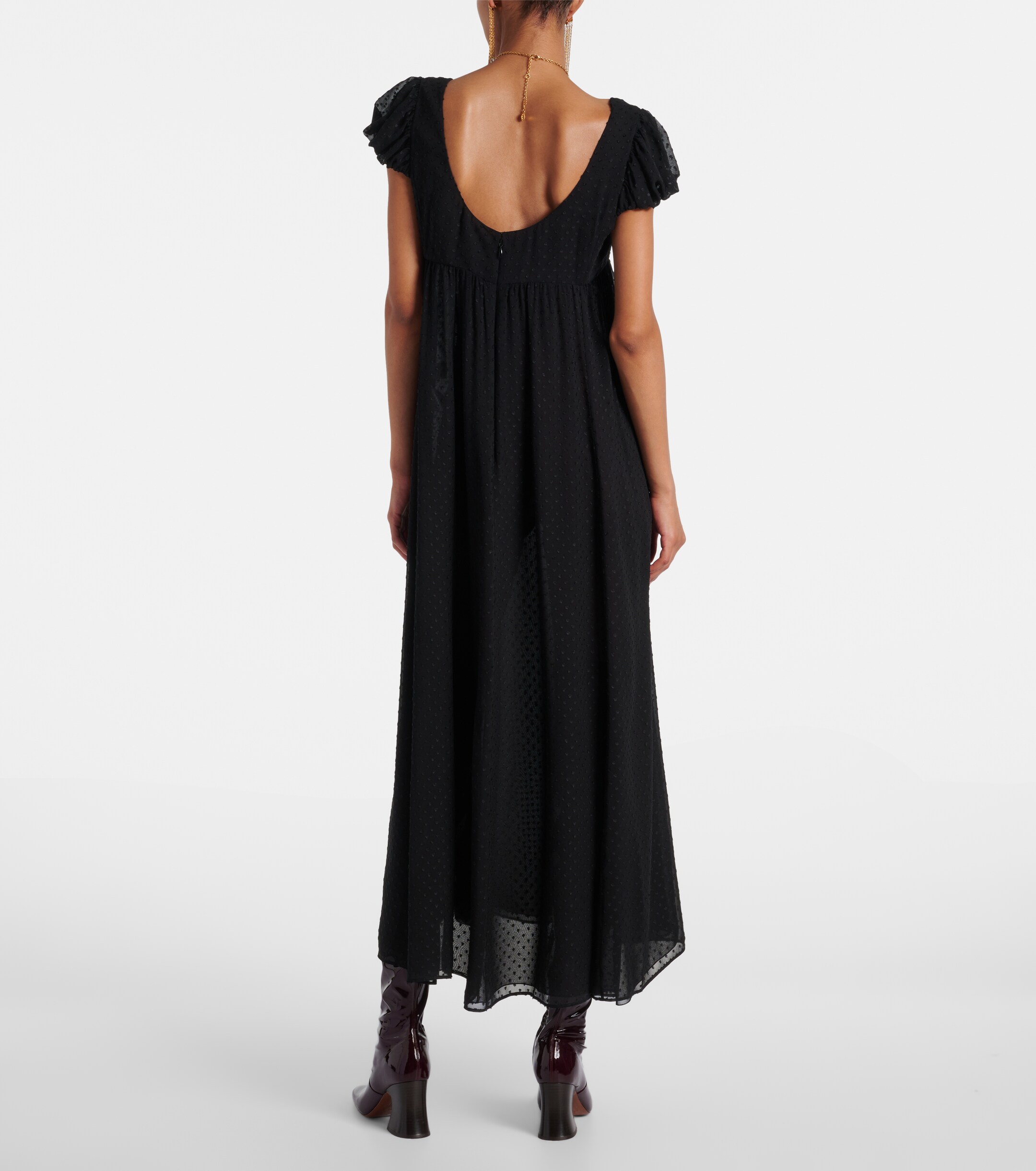 Chloé Silk point d'esprit maxi dress thumbnail