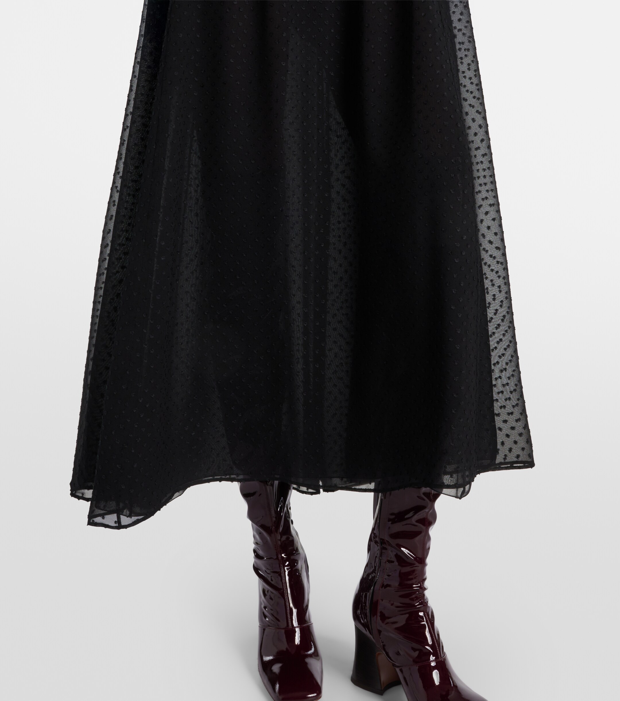 Chloé Silk point d'esprit maxi dress thumbnail