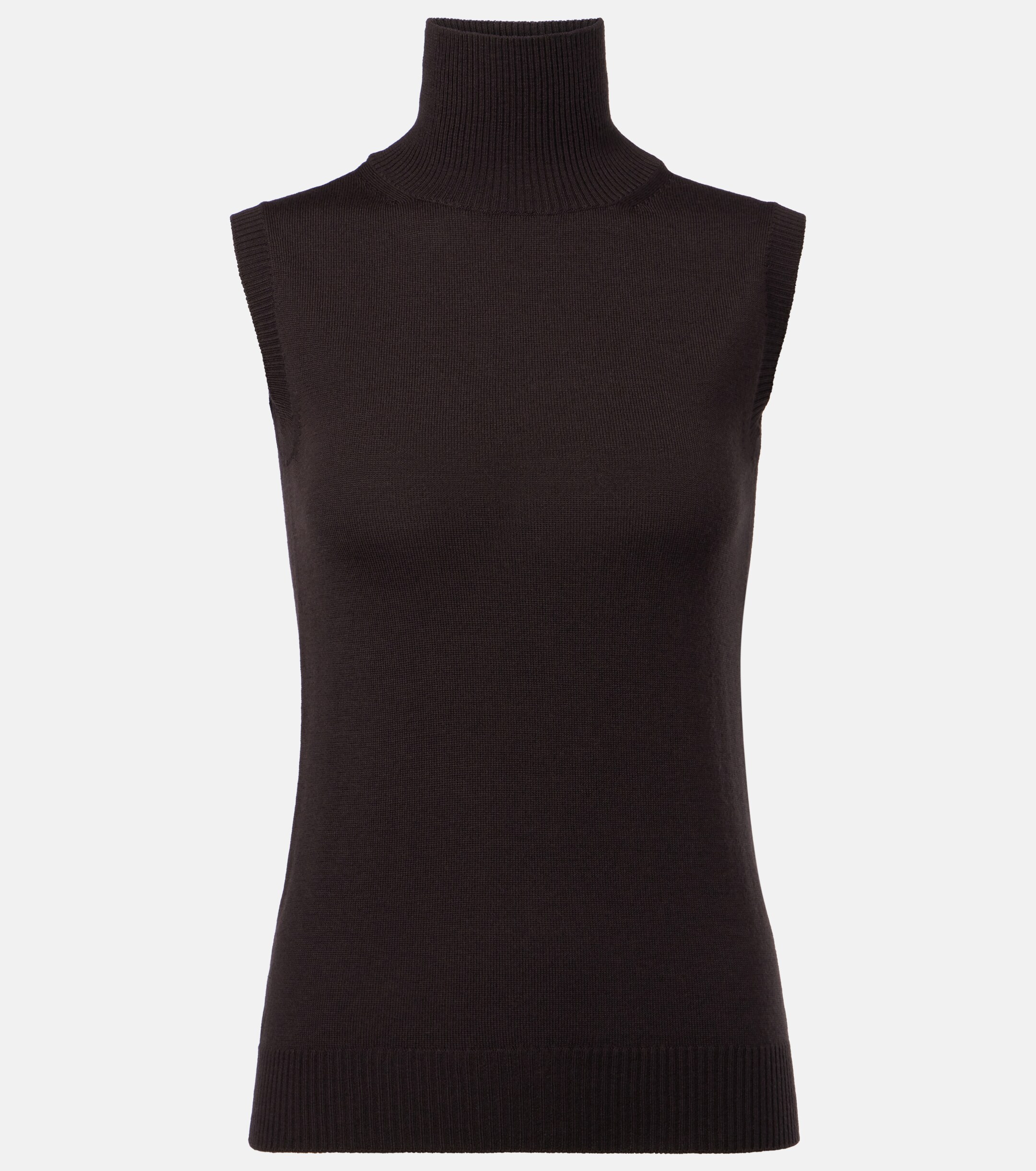 Sportmax Vertigo knitted virgin wool top