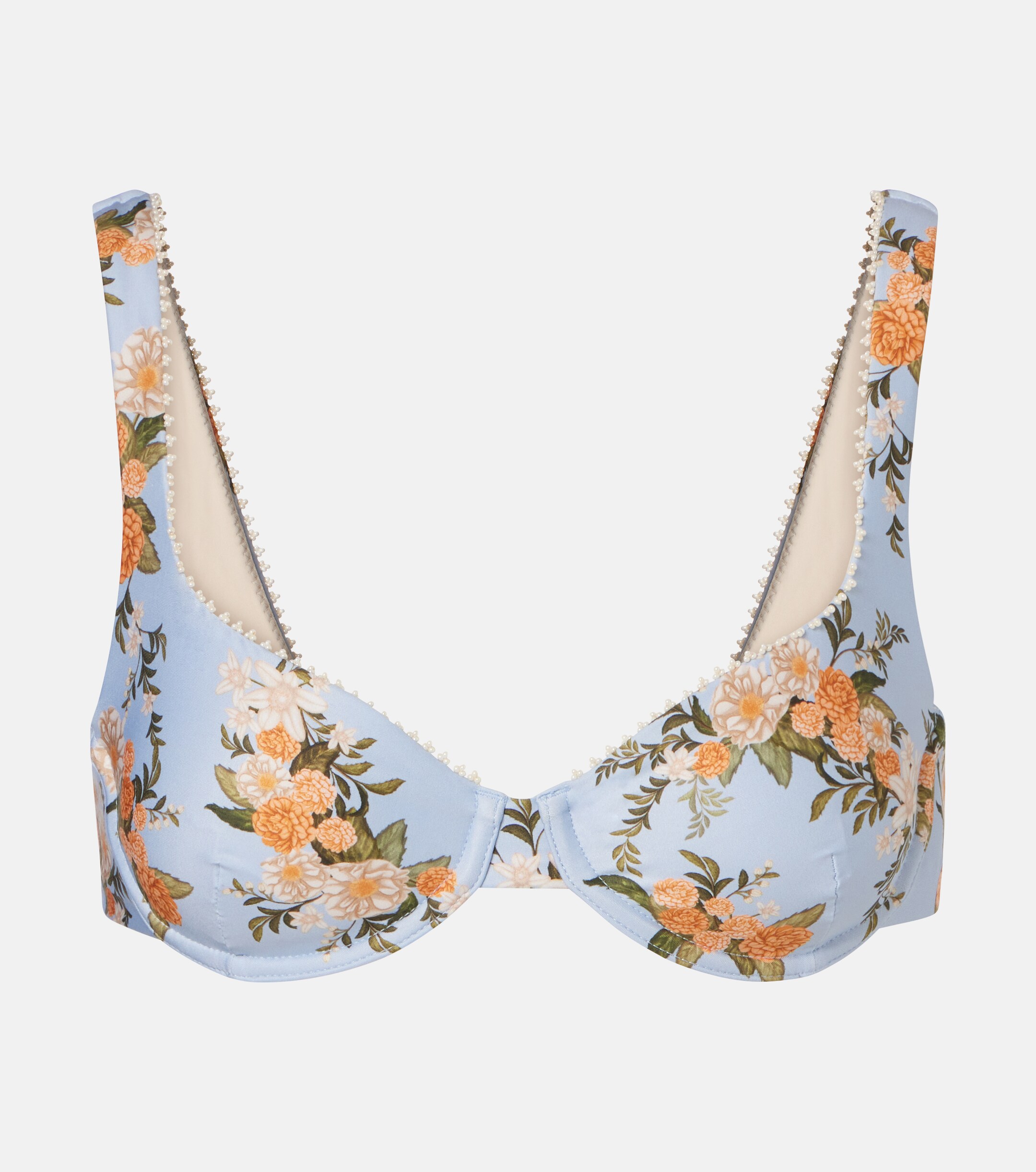 Agua by Agua Bendita Agua by Agua Bendita Hacienda floral bikini top