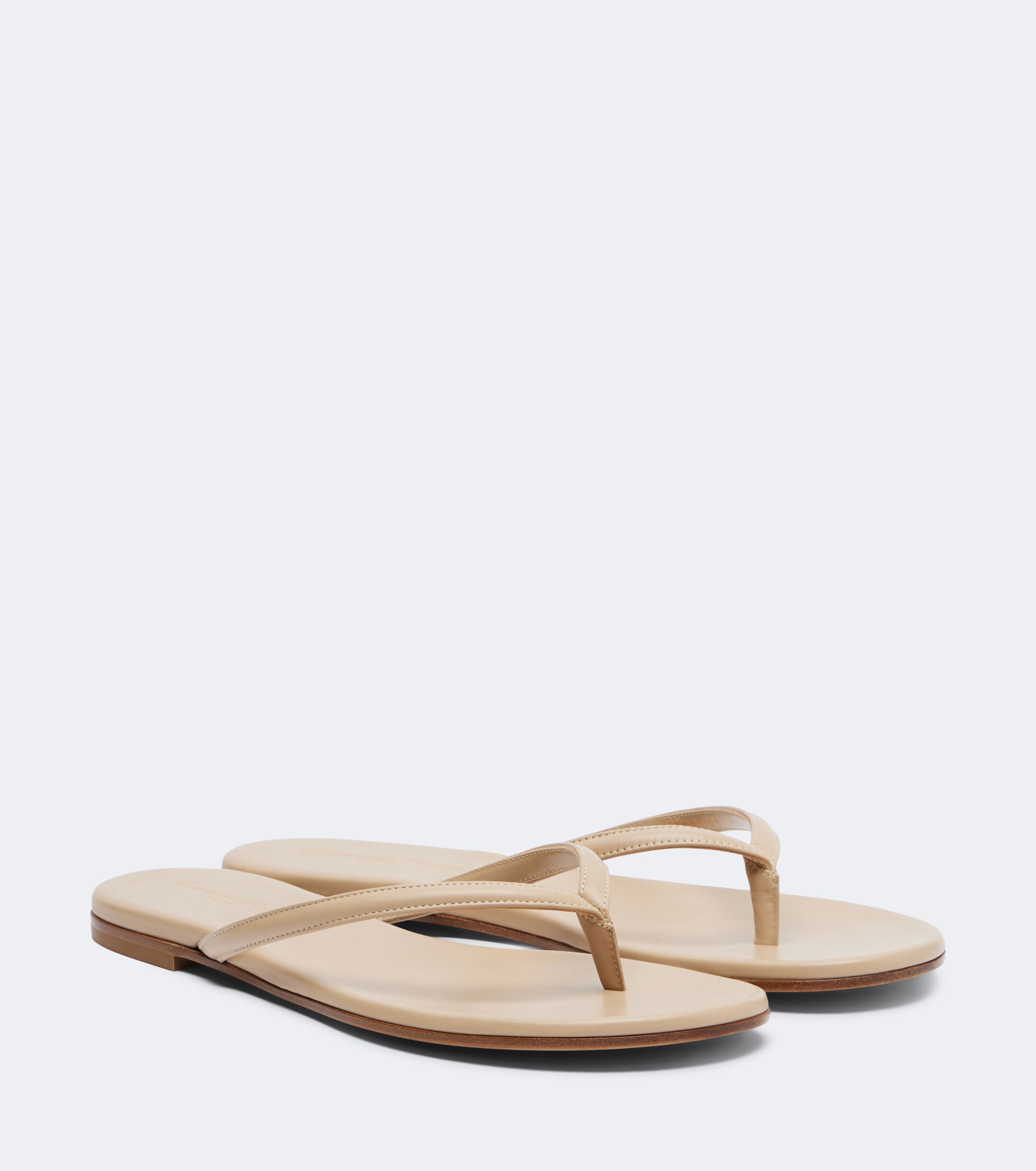 GIANVITO ROSSI Gianvito Rossi Calypso leather thong sandals