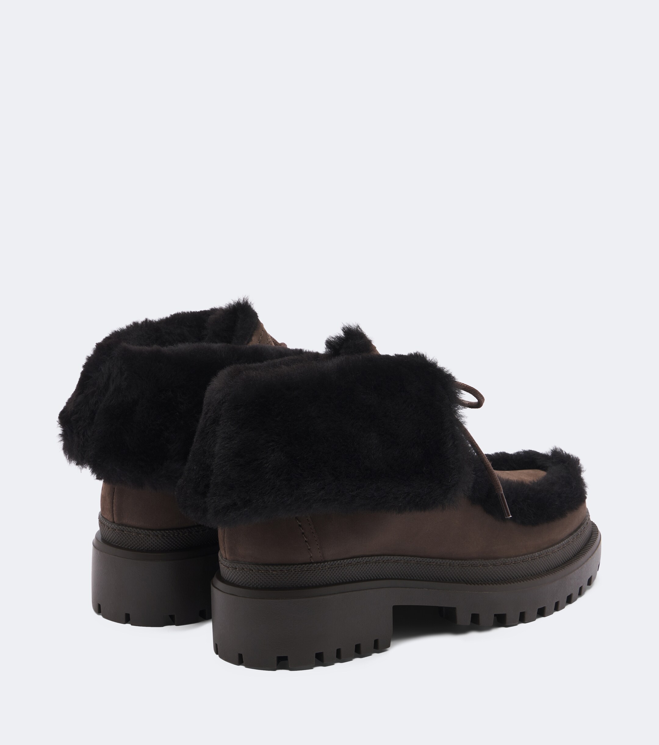 Yves Salomon Yves Salomon Shearling-lined suede ankle boots