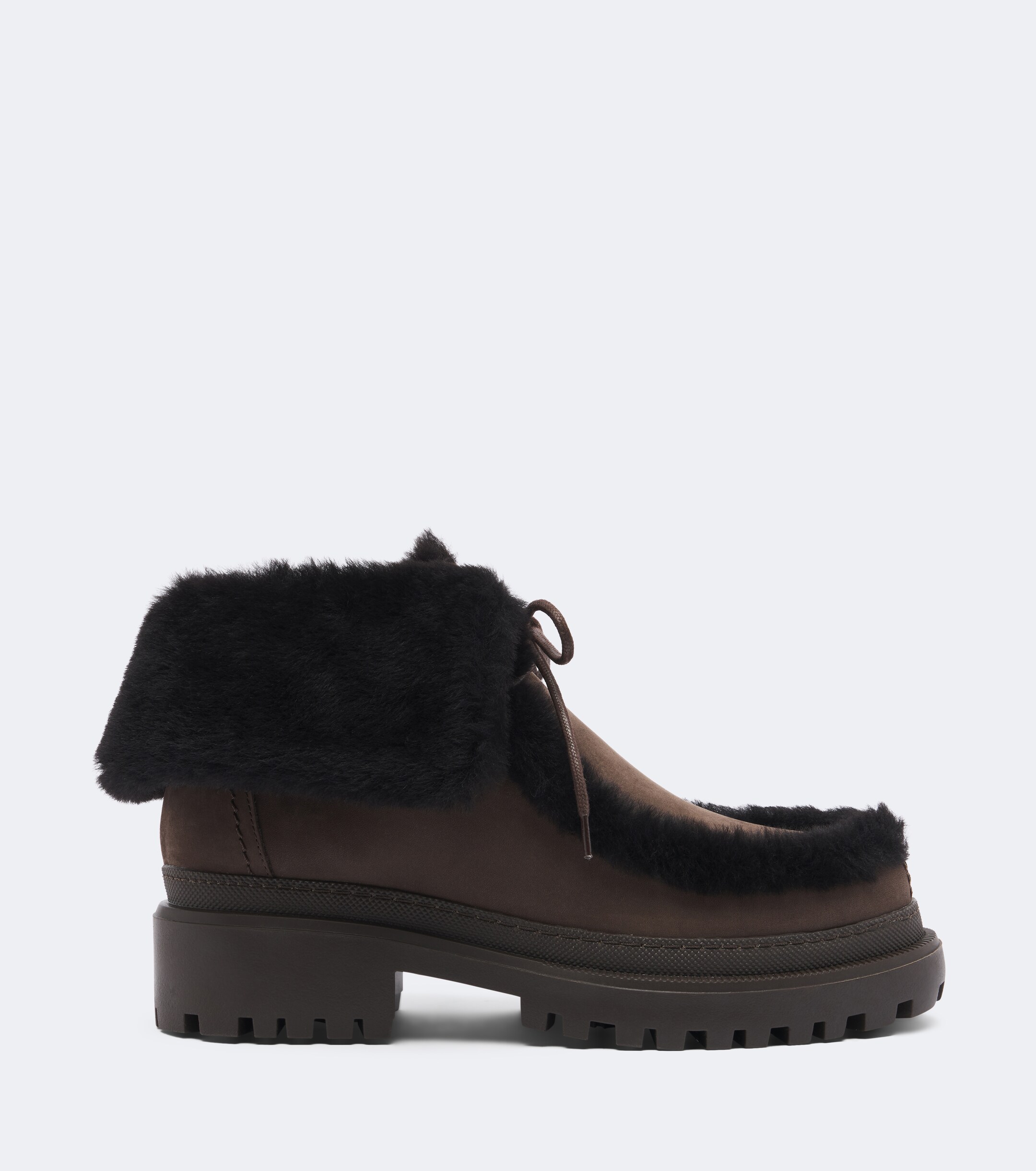 Yves Salomon Yves Salomon Shearling-lined suede ankle boots