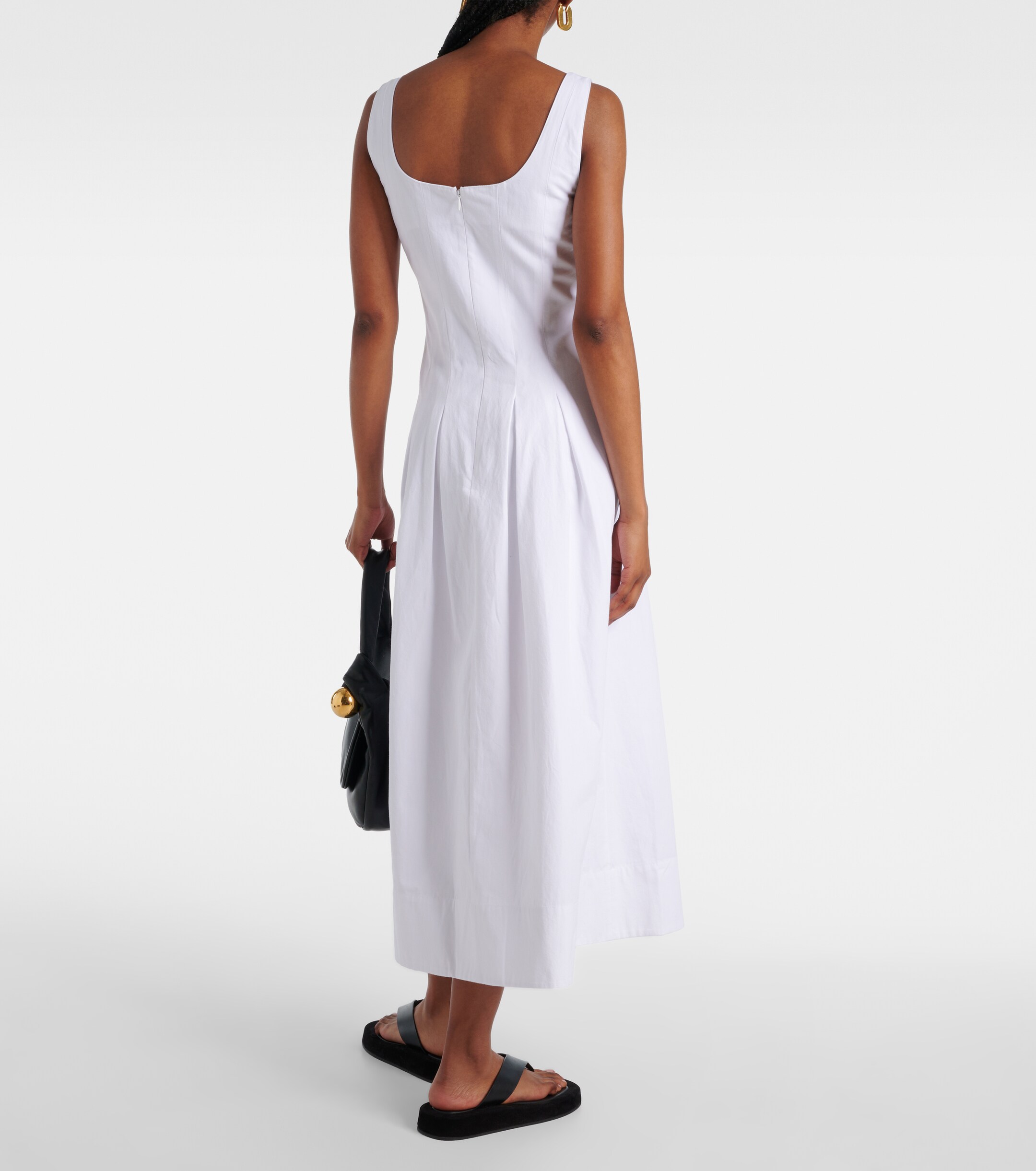 Proenza Schouler White Label Shelby cotton midi dress