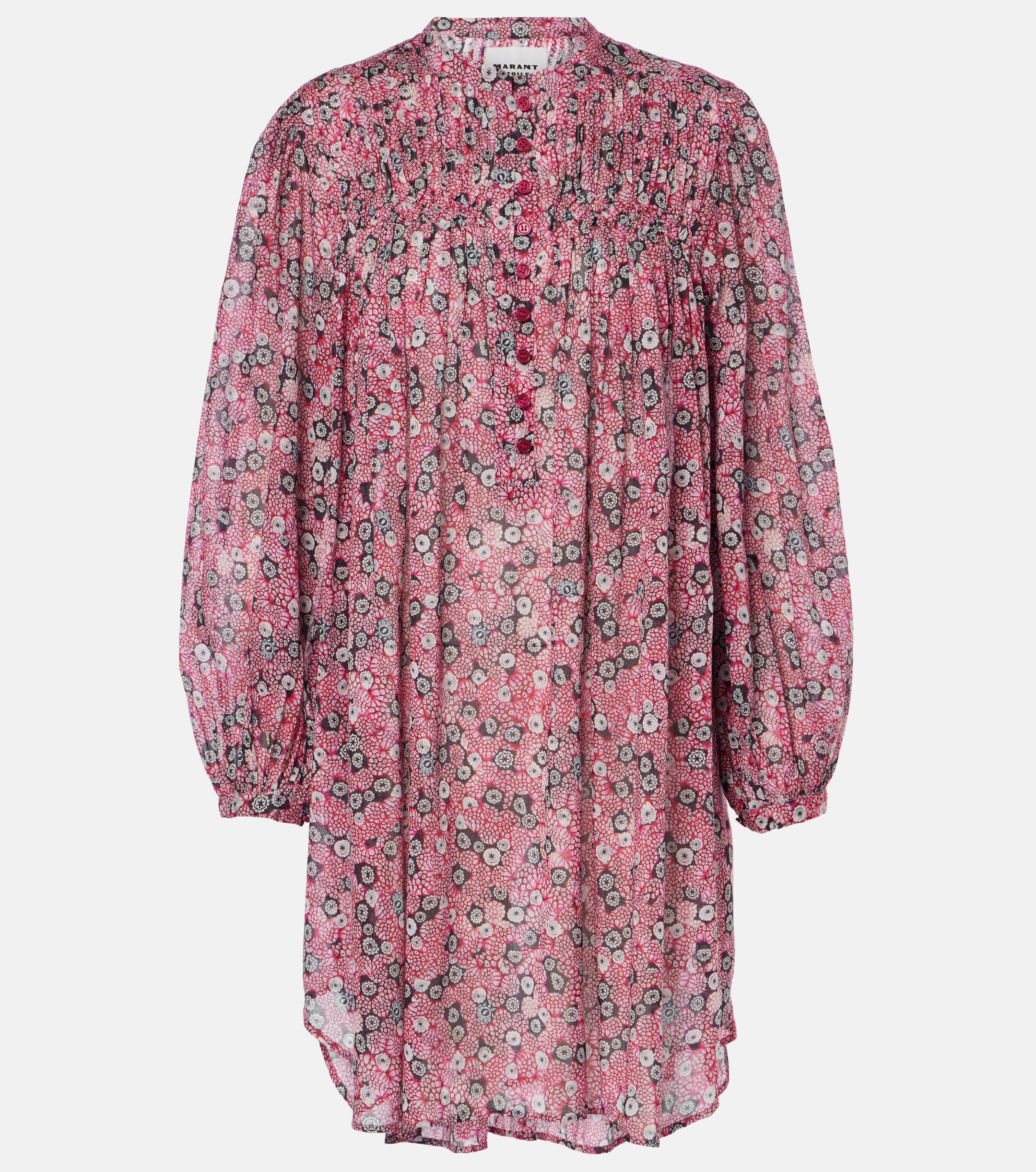 Marant Étoile Danael printed cotton voile minidress thumbnail