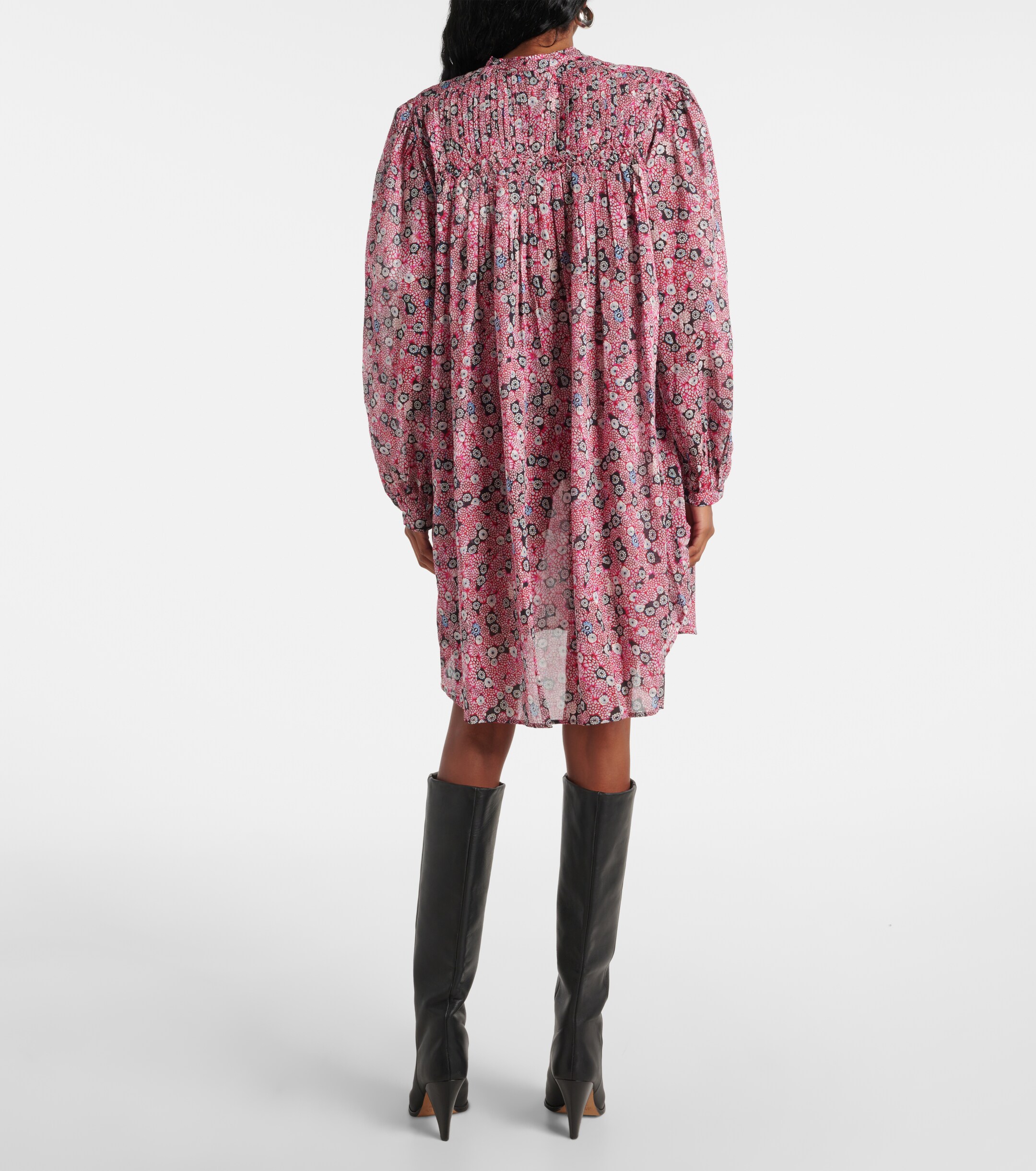 Marant Étoile Danael printed cotton voile minidress thumbnail