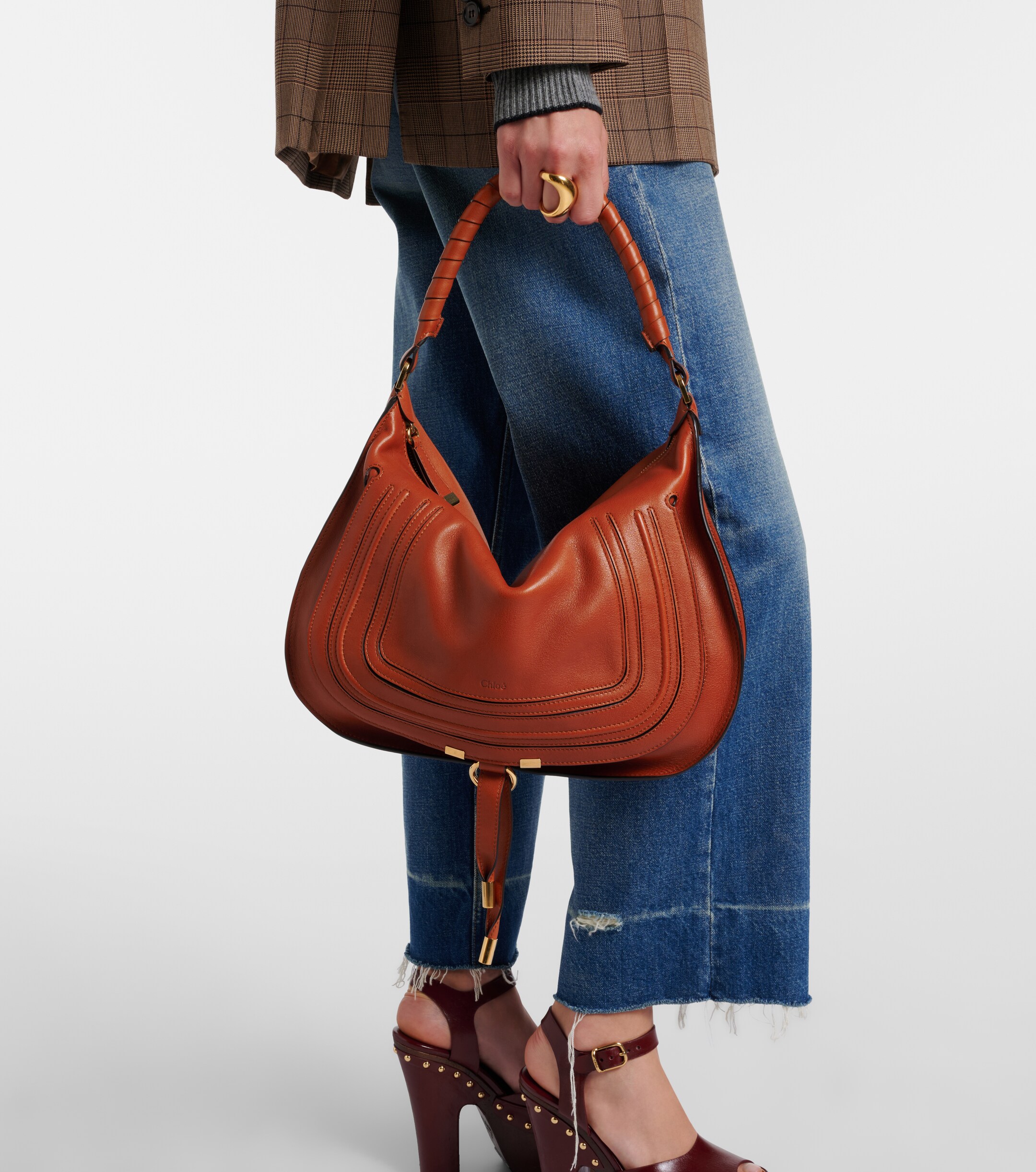 Chloé Marcie Medium leather shoulder bag