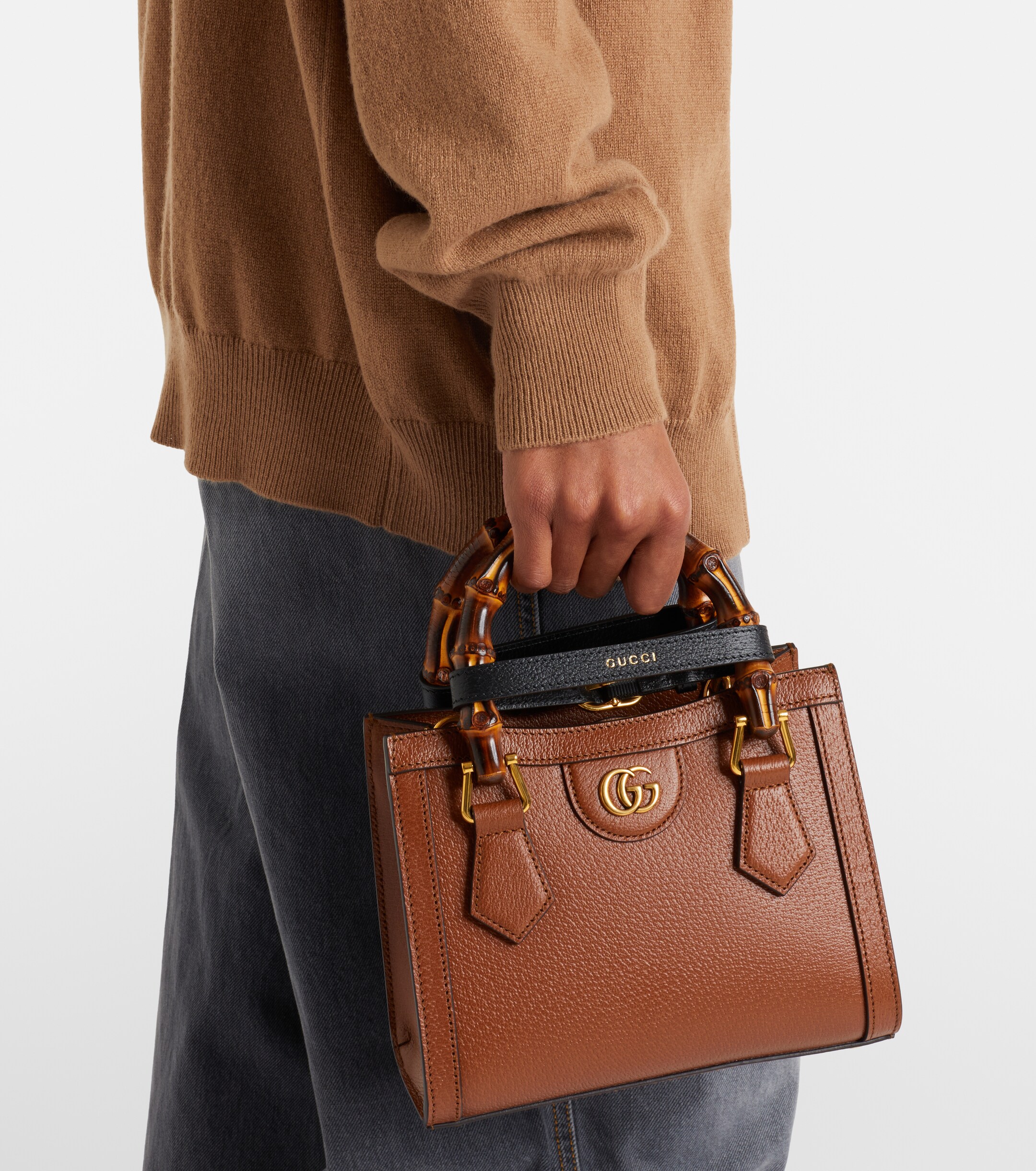 Gucci Gucci Diana Small leather top-handle bag