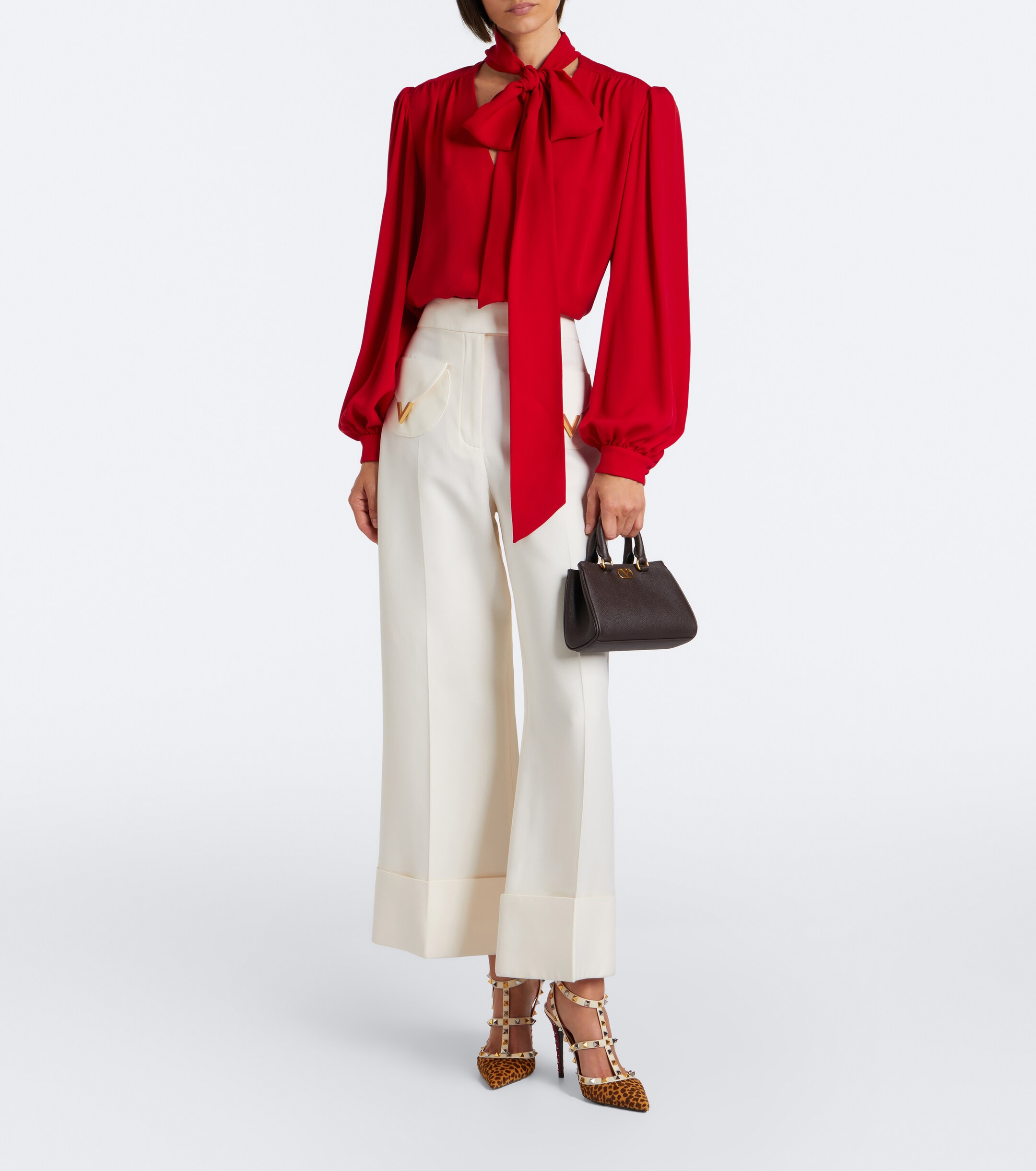 Valentino Garavani VLogo Mini leather top-handle bag thumbnail