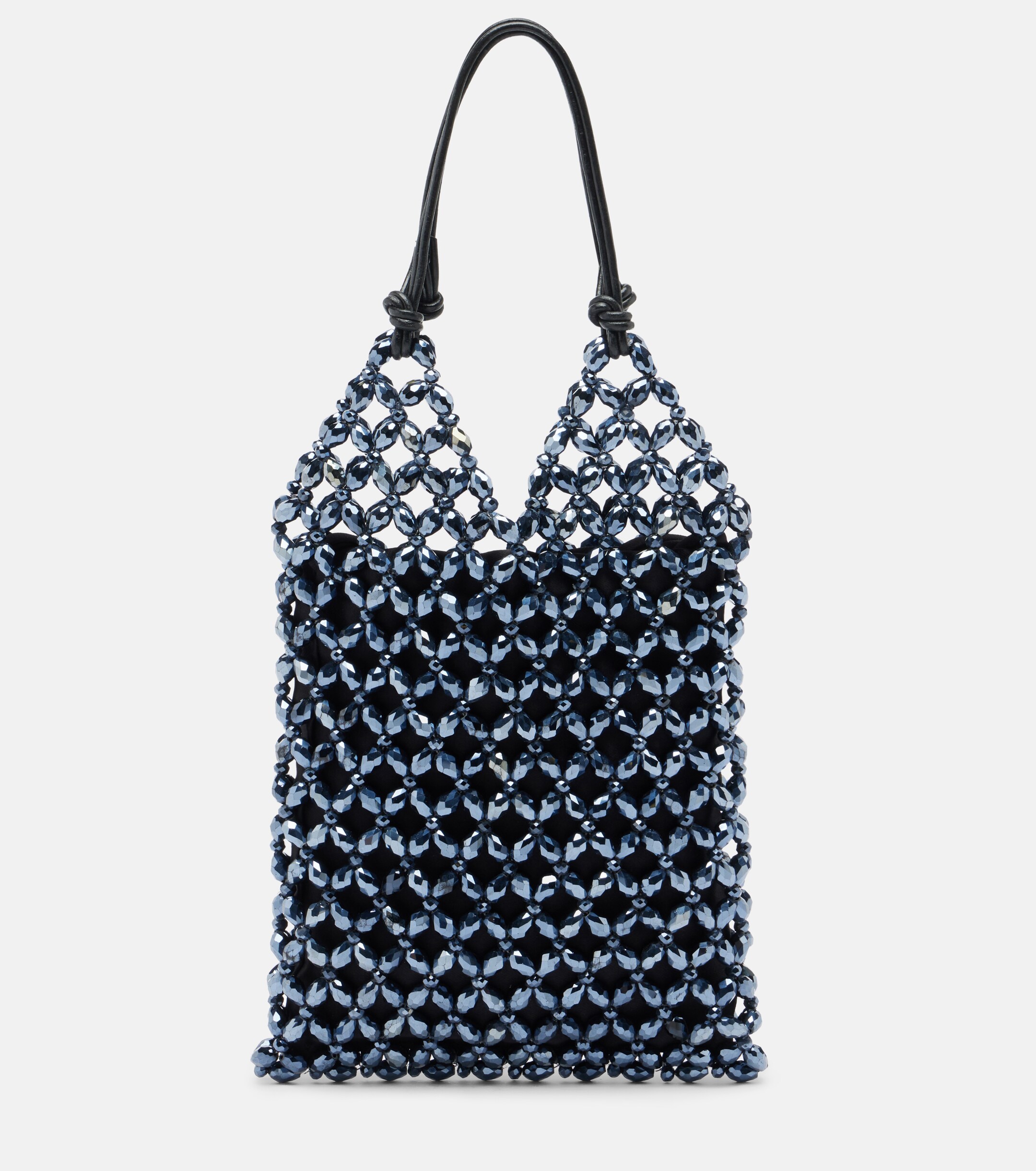 Staud Karla beaded top-handle bag