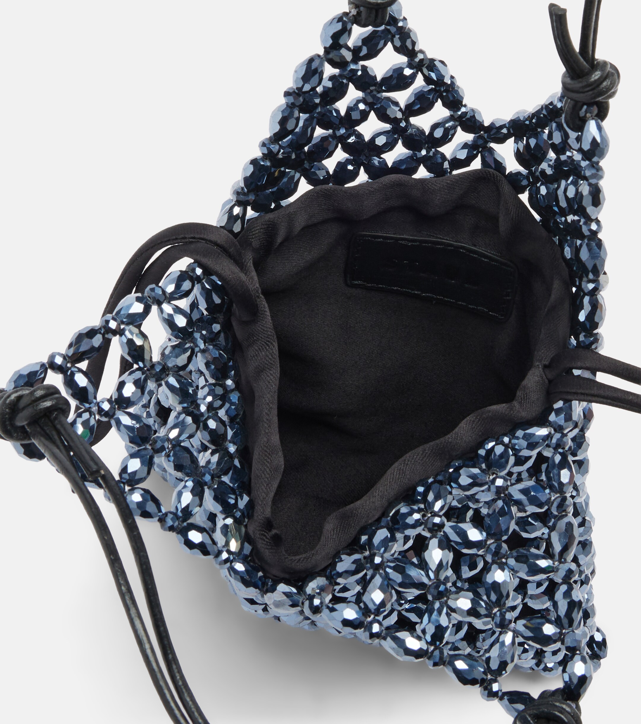 Staud Karla beaded top-handle bag