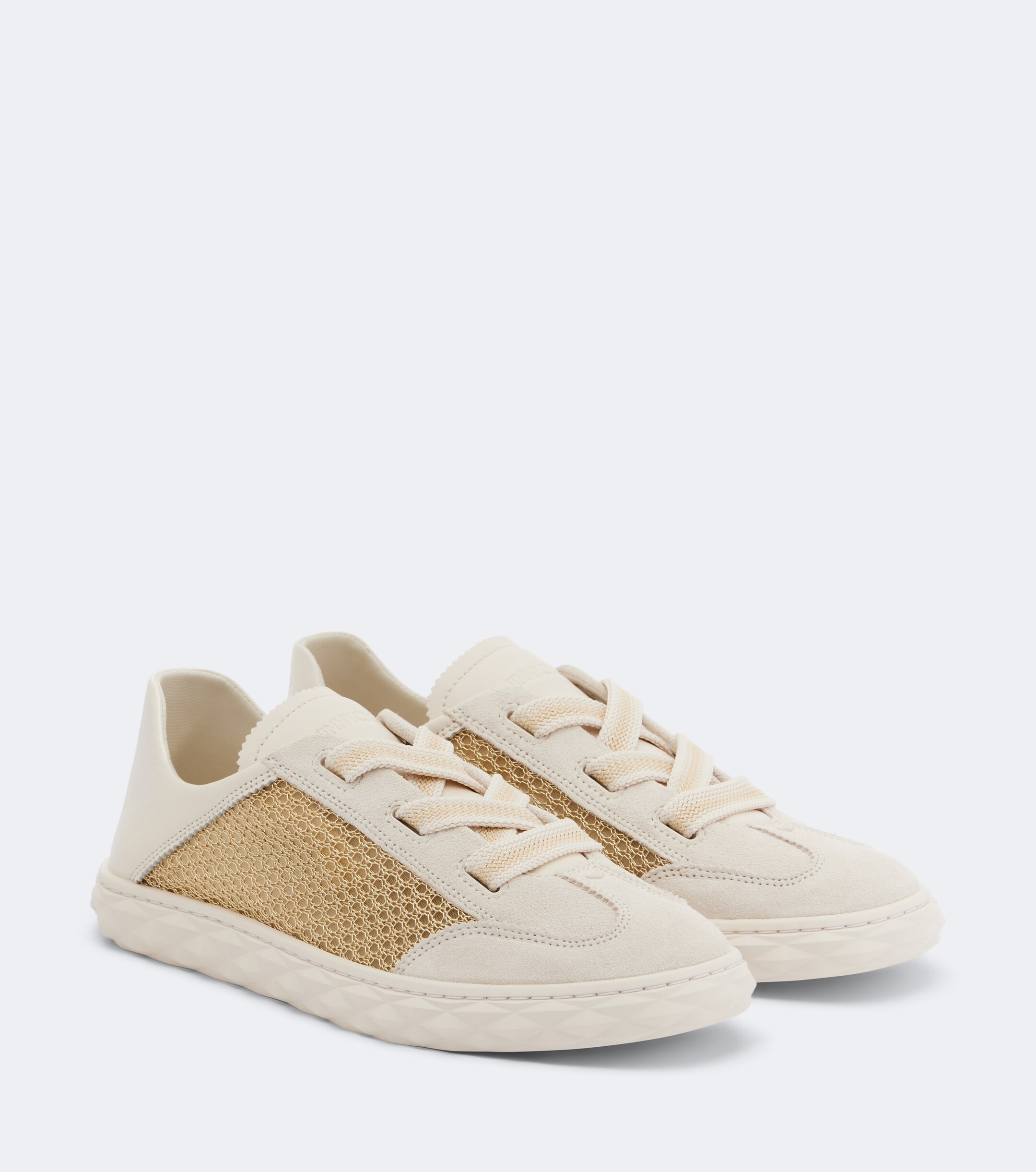 JIMMY CHOO Jimmy Choo Diamond Light Flex suede sneakers