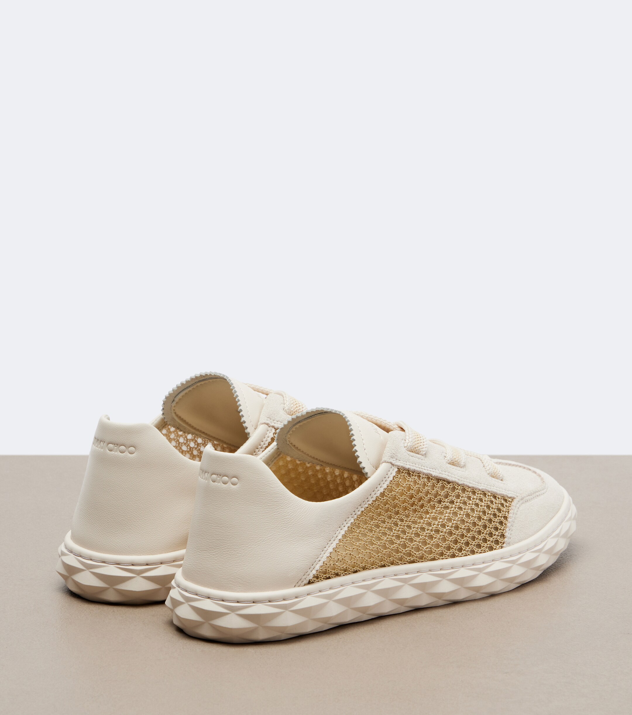 JIMMY CHOO Jimmy Choo Diamond Light Flex suede sneakers