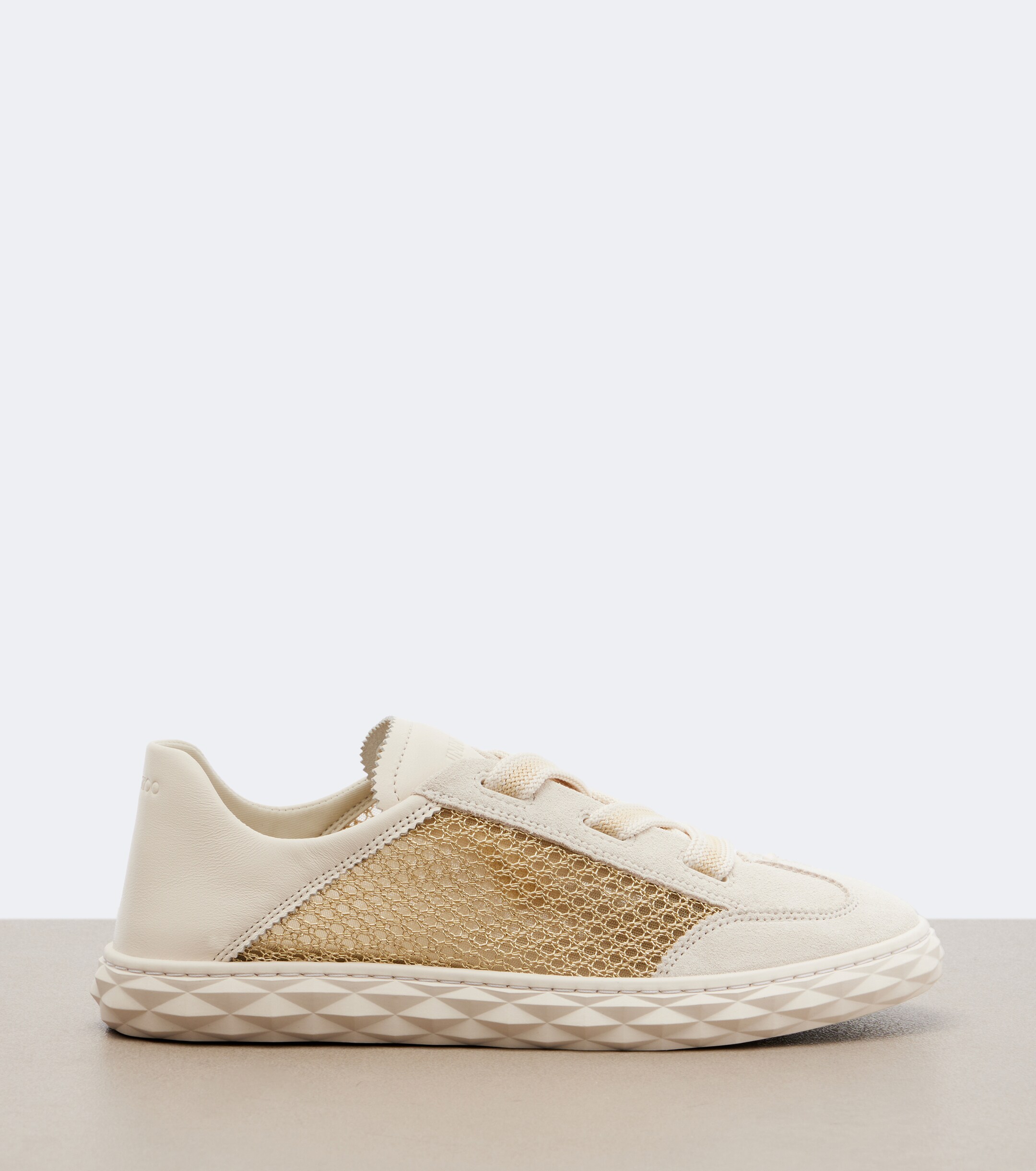 JIMMY CHOO Jimmy Choo Diamond Light Flex suede sneakers