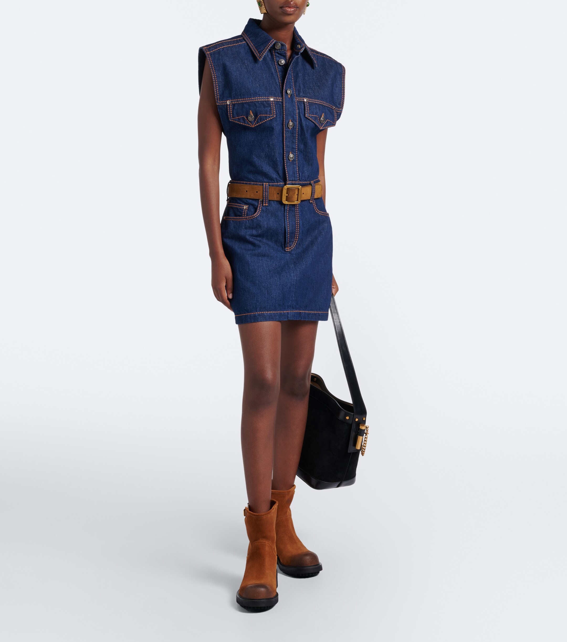 Versace Versace Suede ankle boots