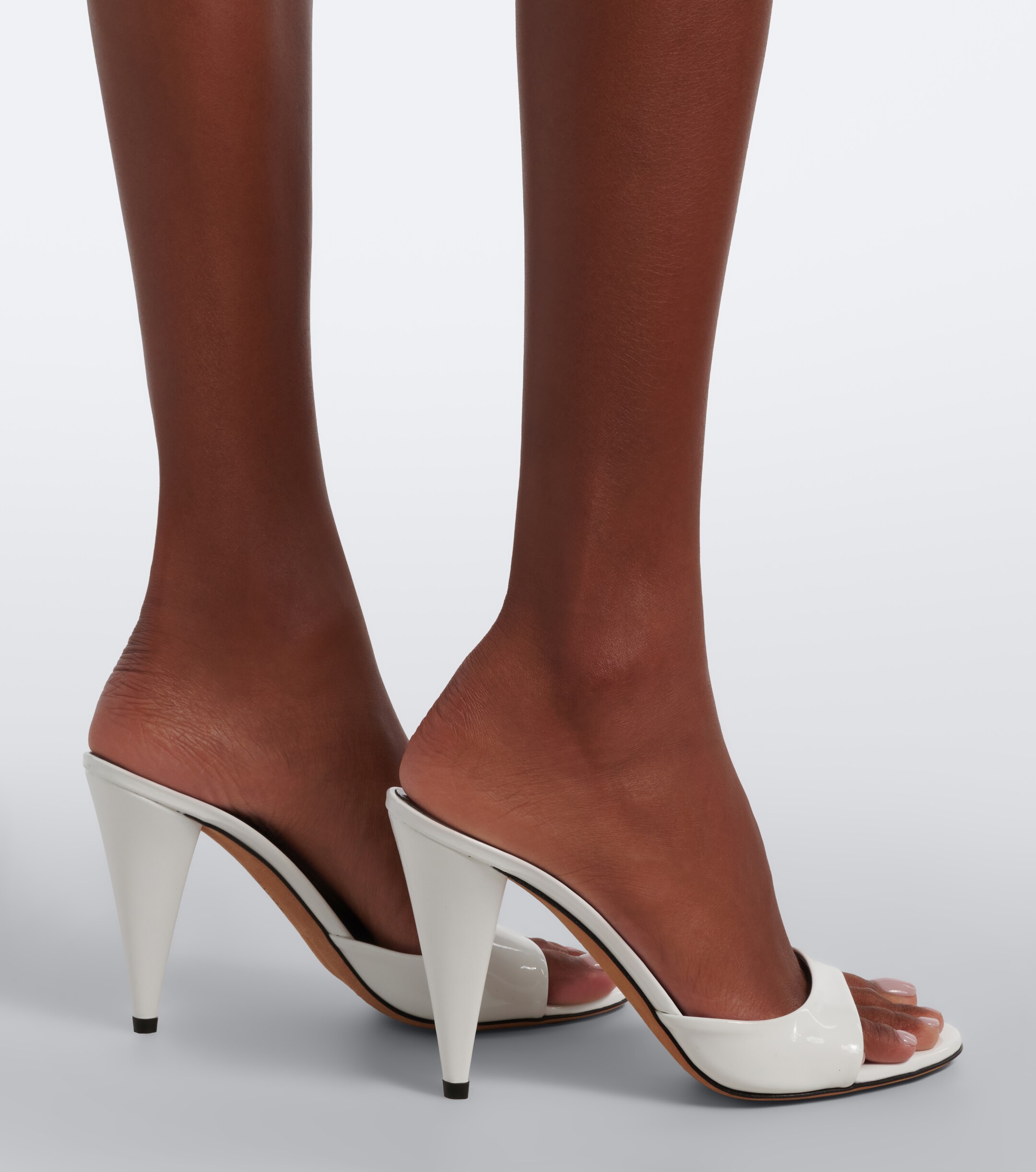 Jude JUDE Hew leather mules
