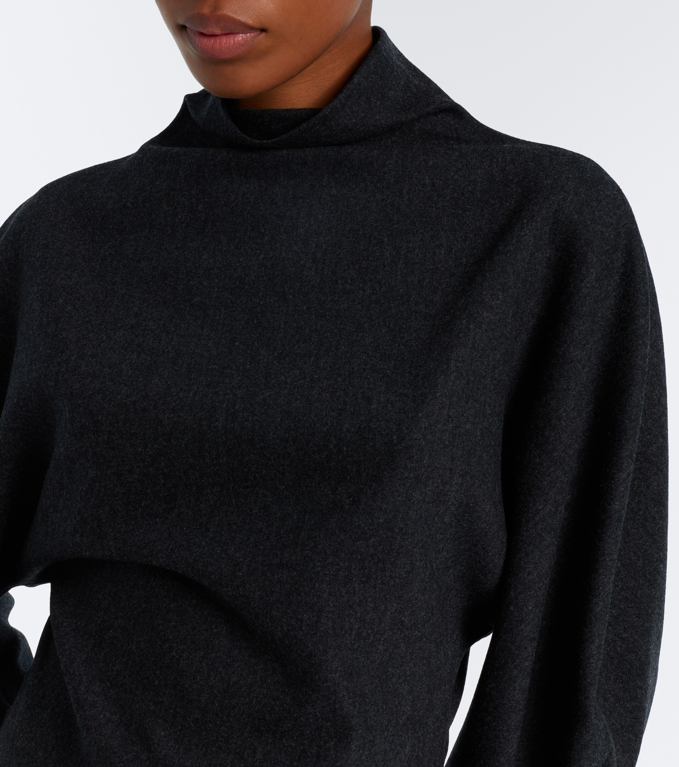 KHAITE Khaite Harlow wool and cashmere top