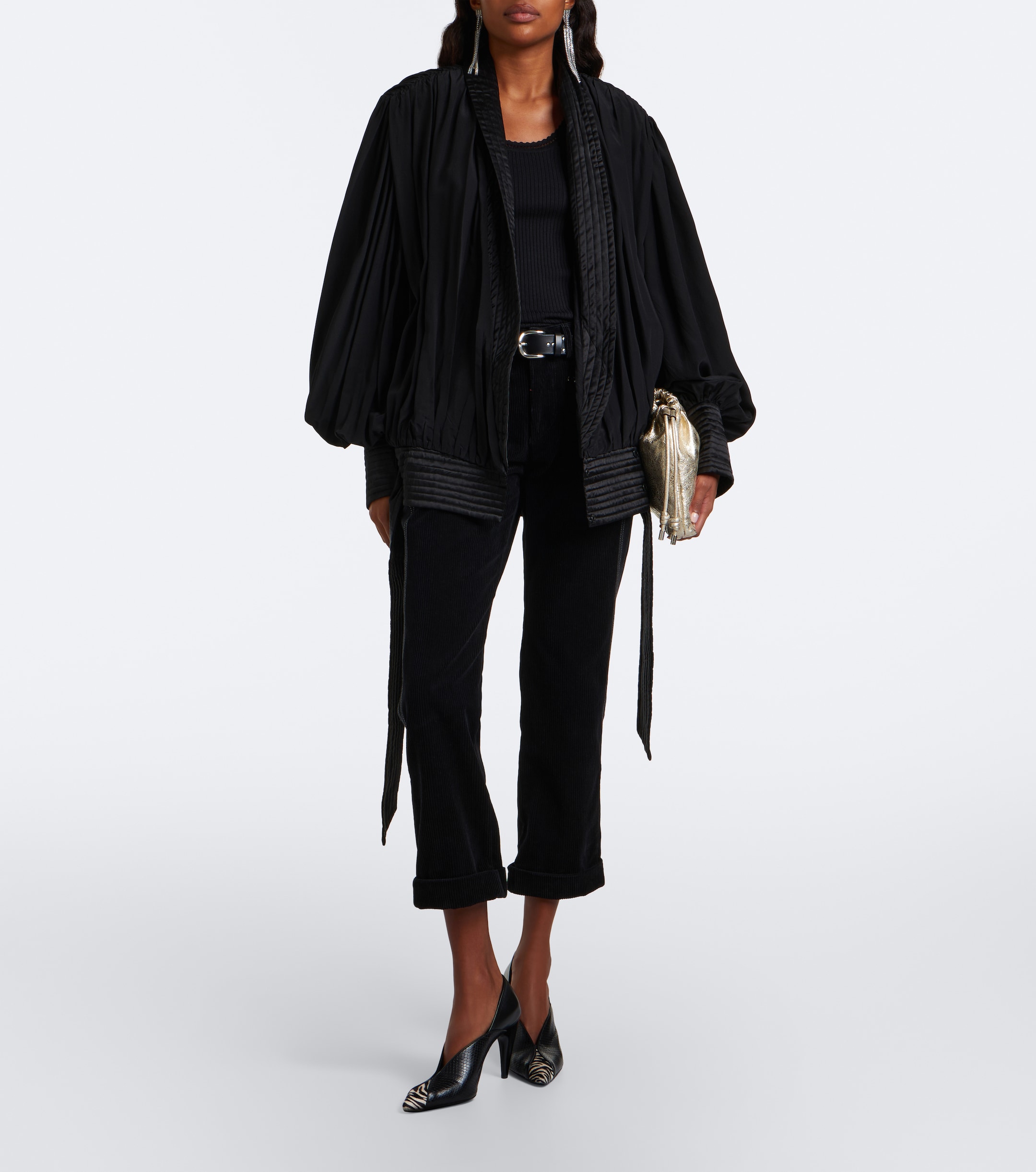 Isabel Marant Isabel Marant Revene cotton and linen straight pants