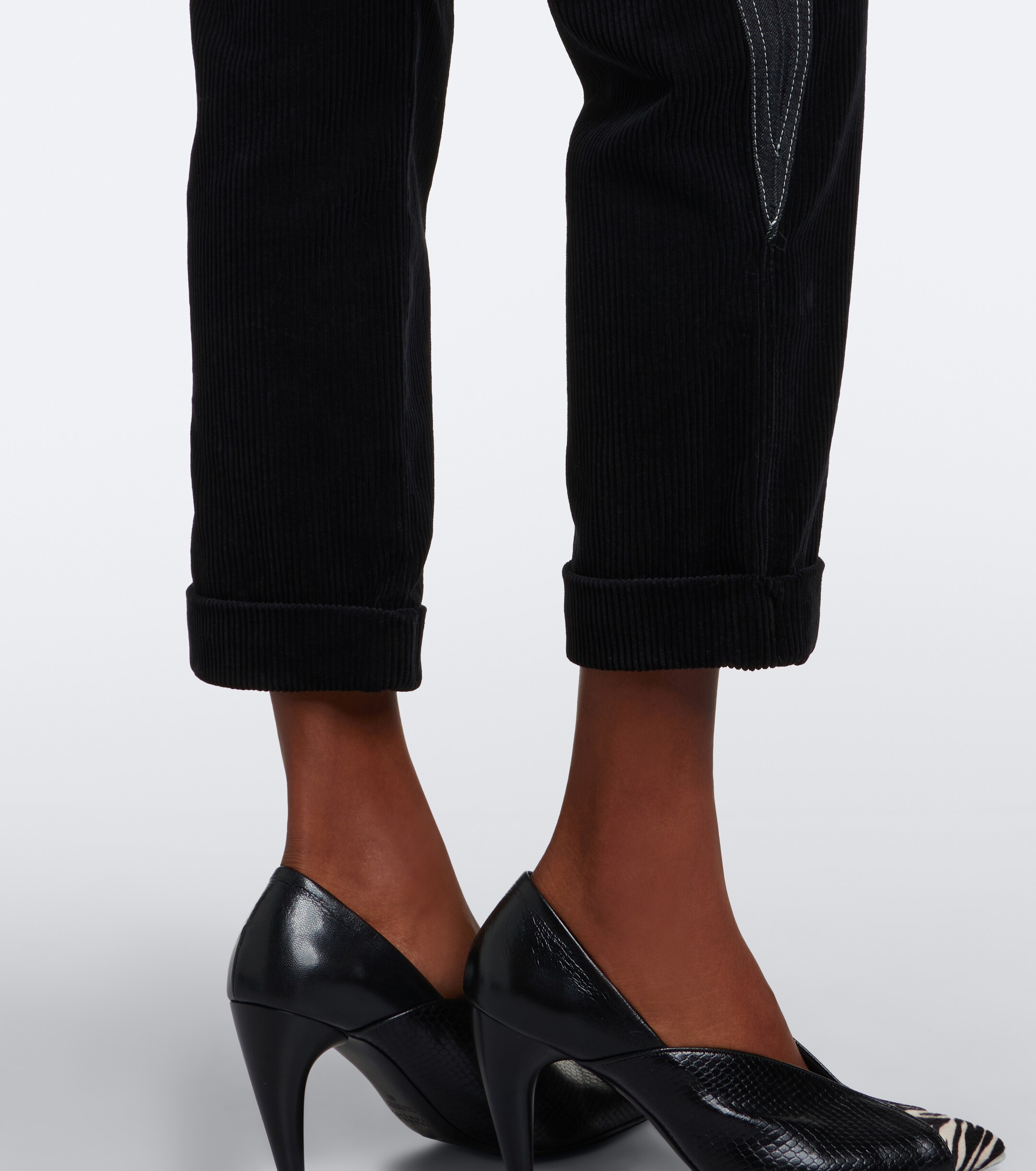 Isabel Marant Isabel Marant Revene cotton and linen straight pants