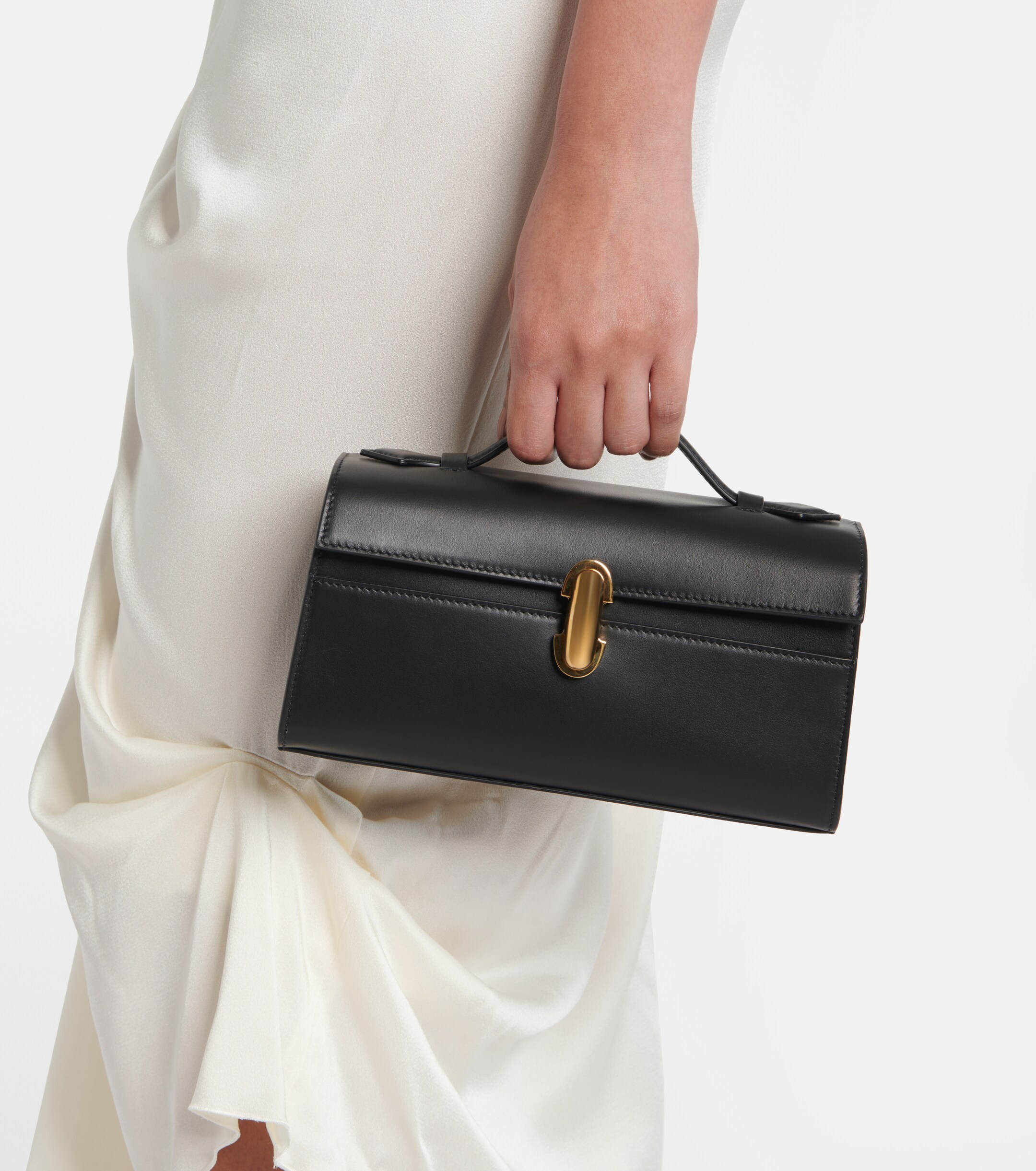 Savette Symmetry Pochette leather top-handle bag thumbnail