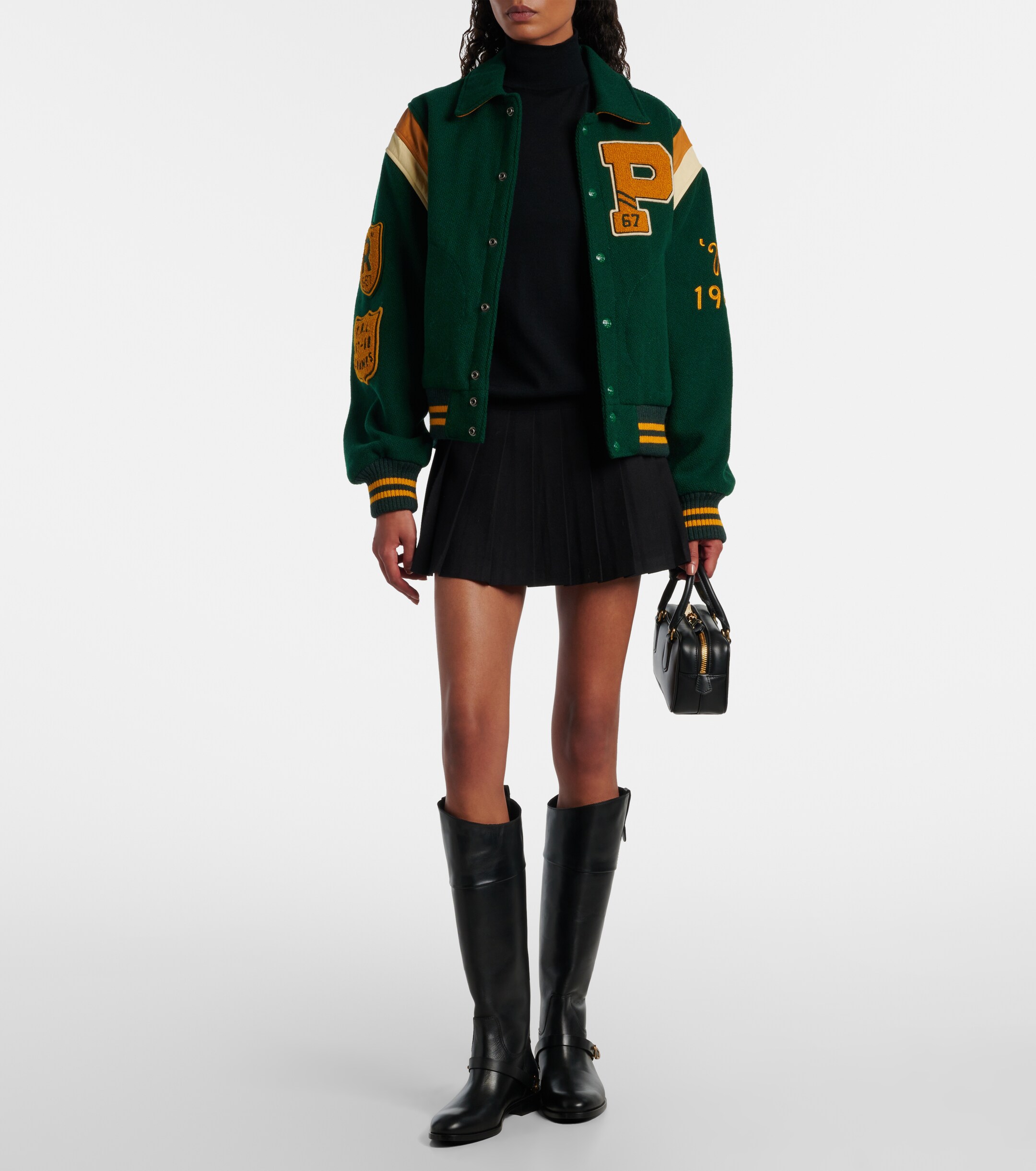 Golden Goose Charlie leather knee-high boots