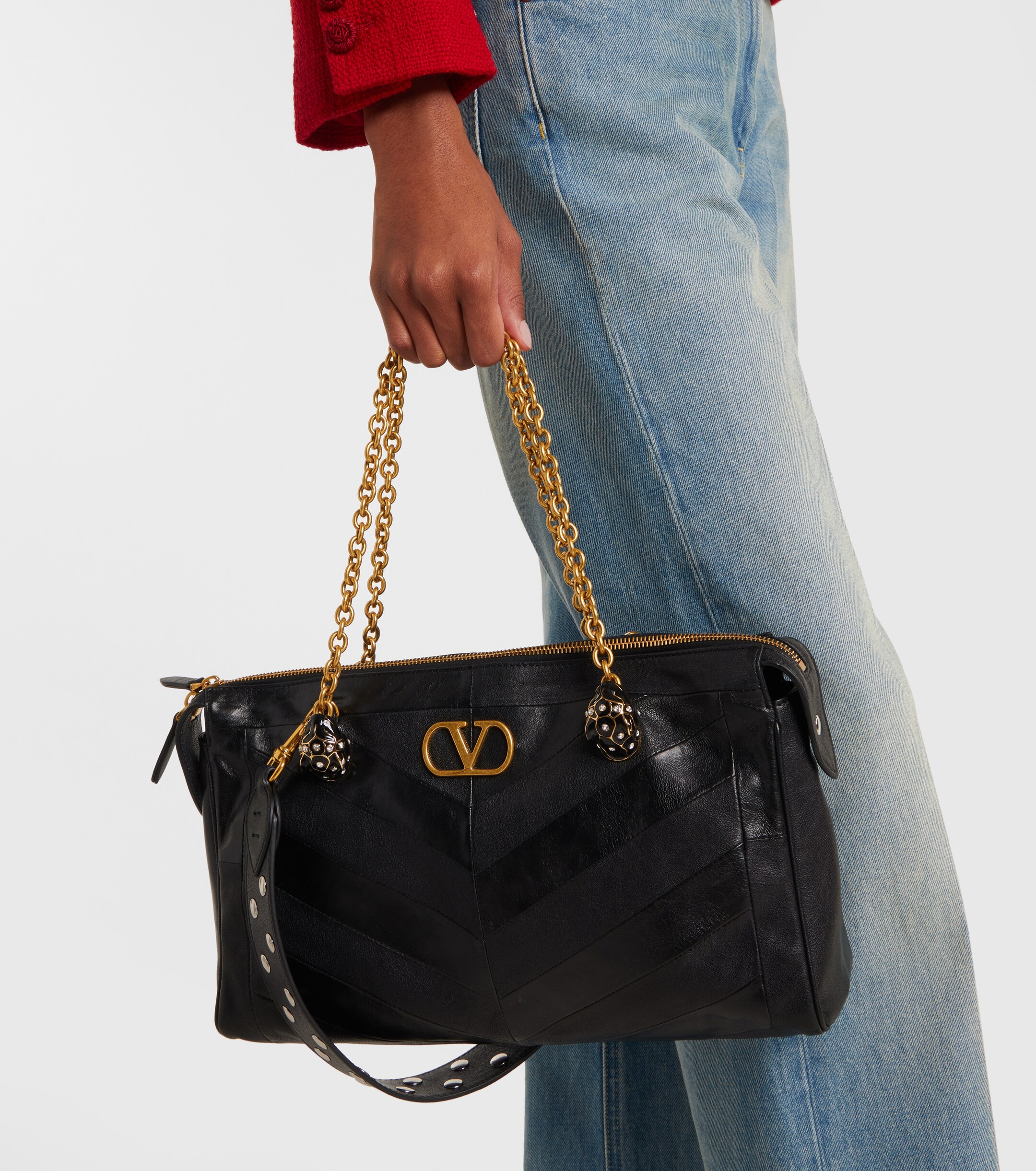 Valentino Garavani Panthea Medium quilted leather tote bag thumbnail