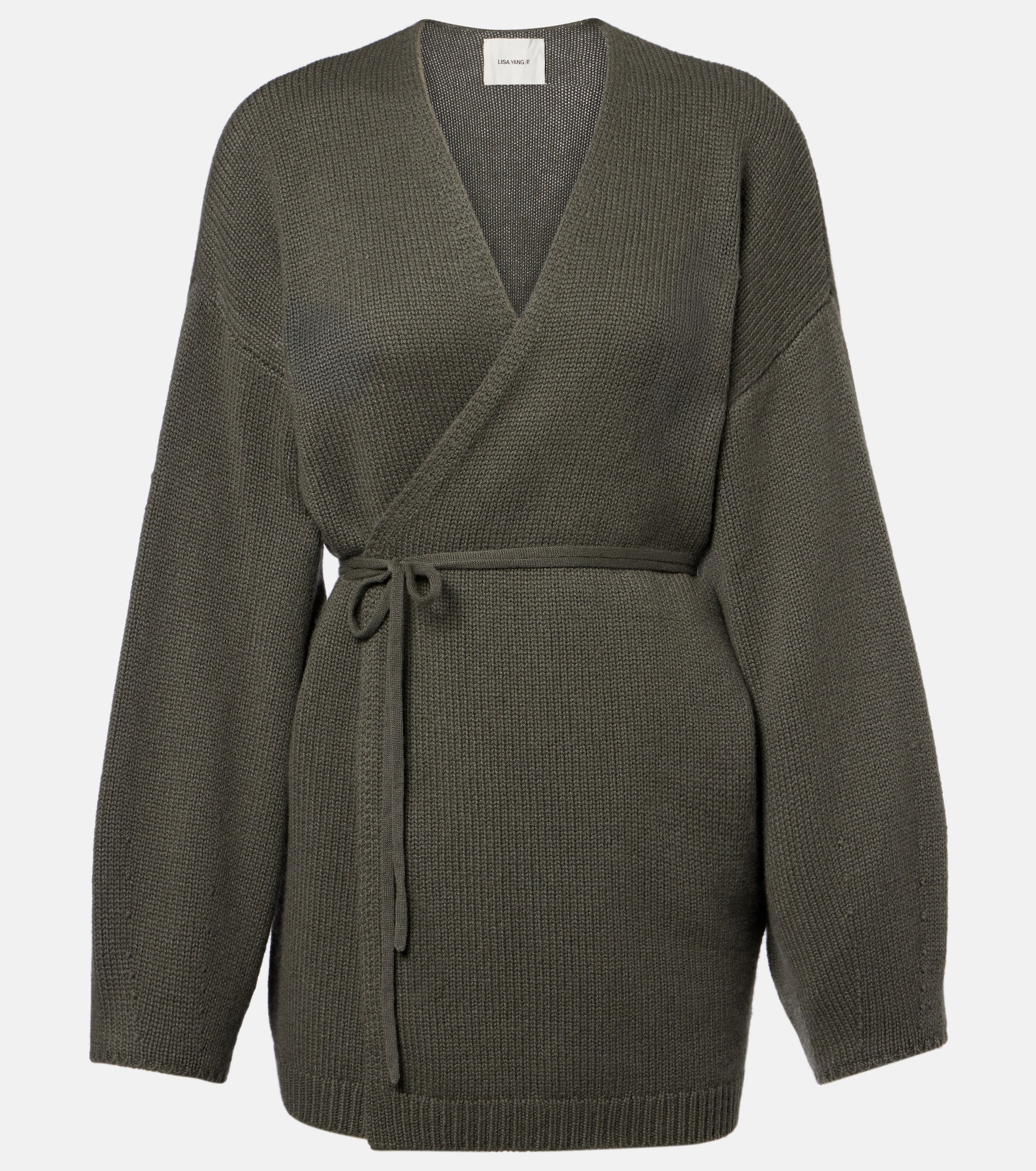リャンリャン LISA YANG - Laurina cashmere wrap cardigan | Plush