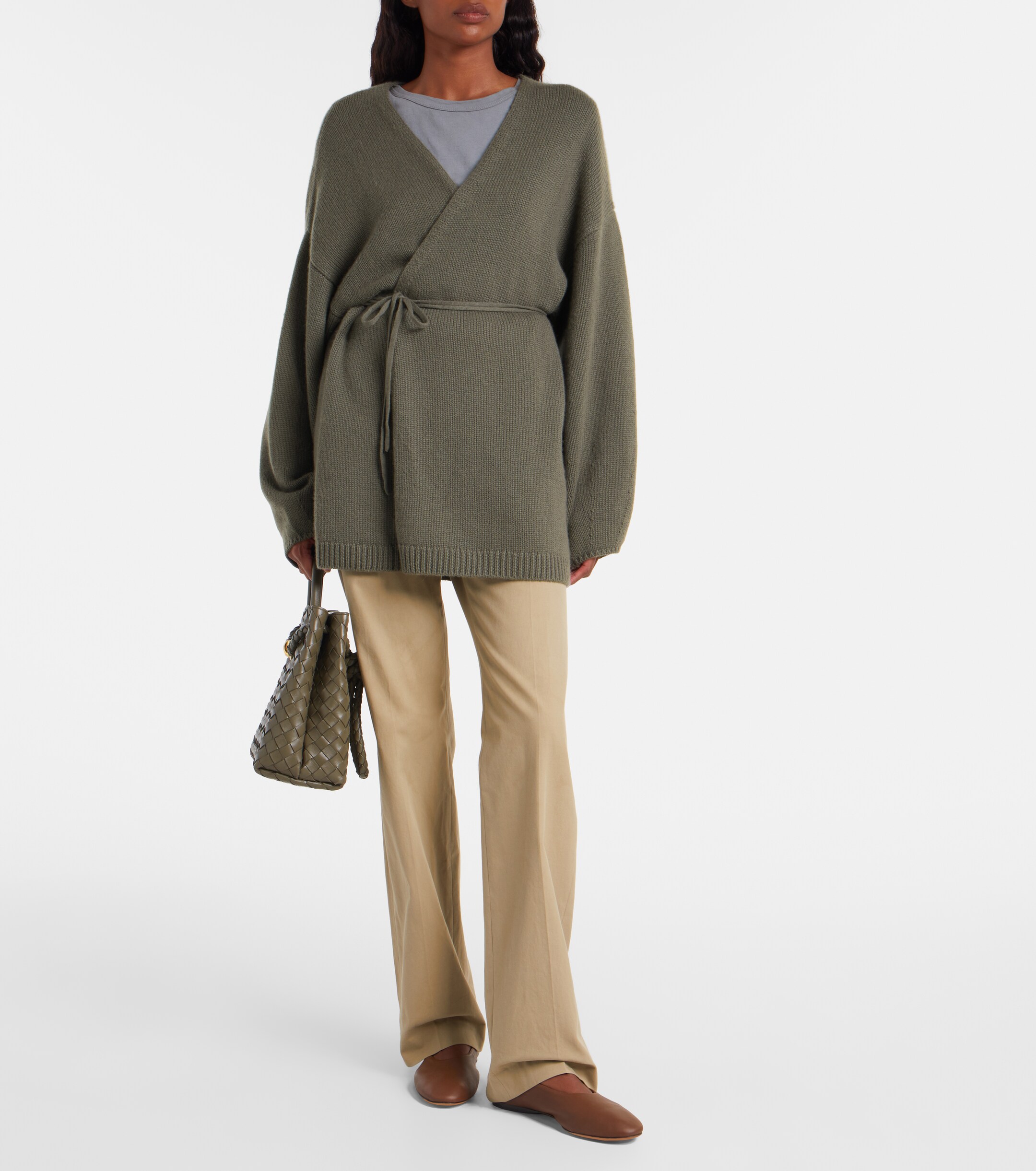 LISA YANG - Laurina cashmere wrap cardigan | Plush