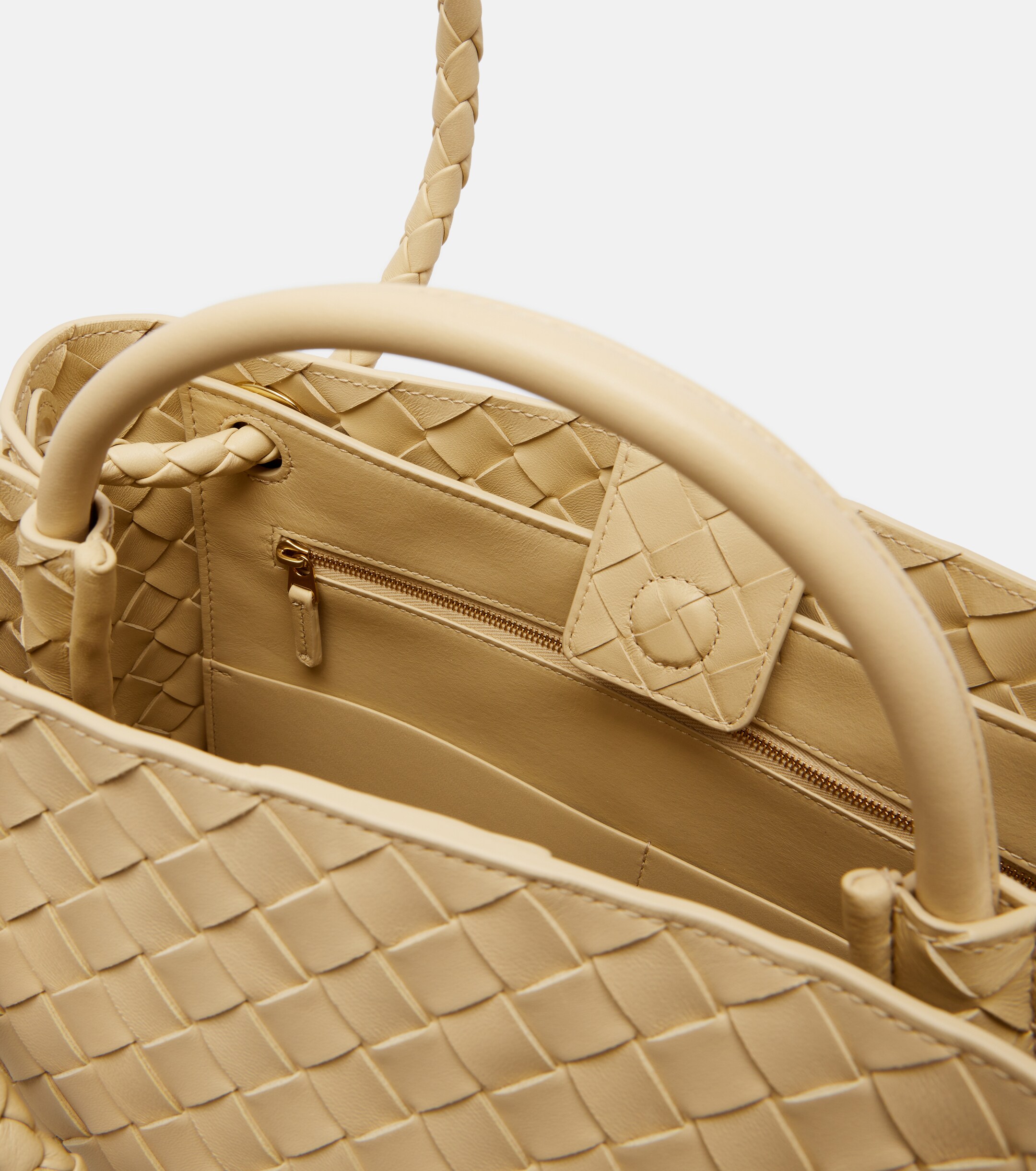 Bottega Veneta Andiamo Medium leather tote bag