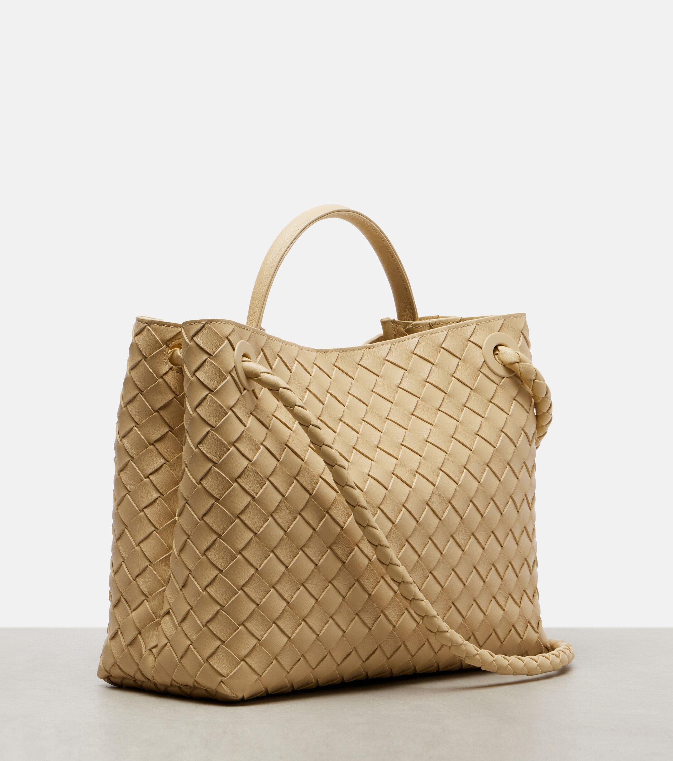 Bottega Veneta Andiamo Medium leather tote bag