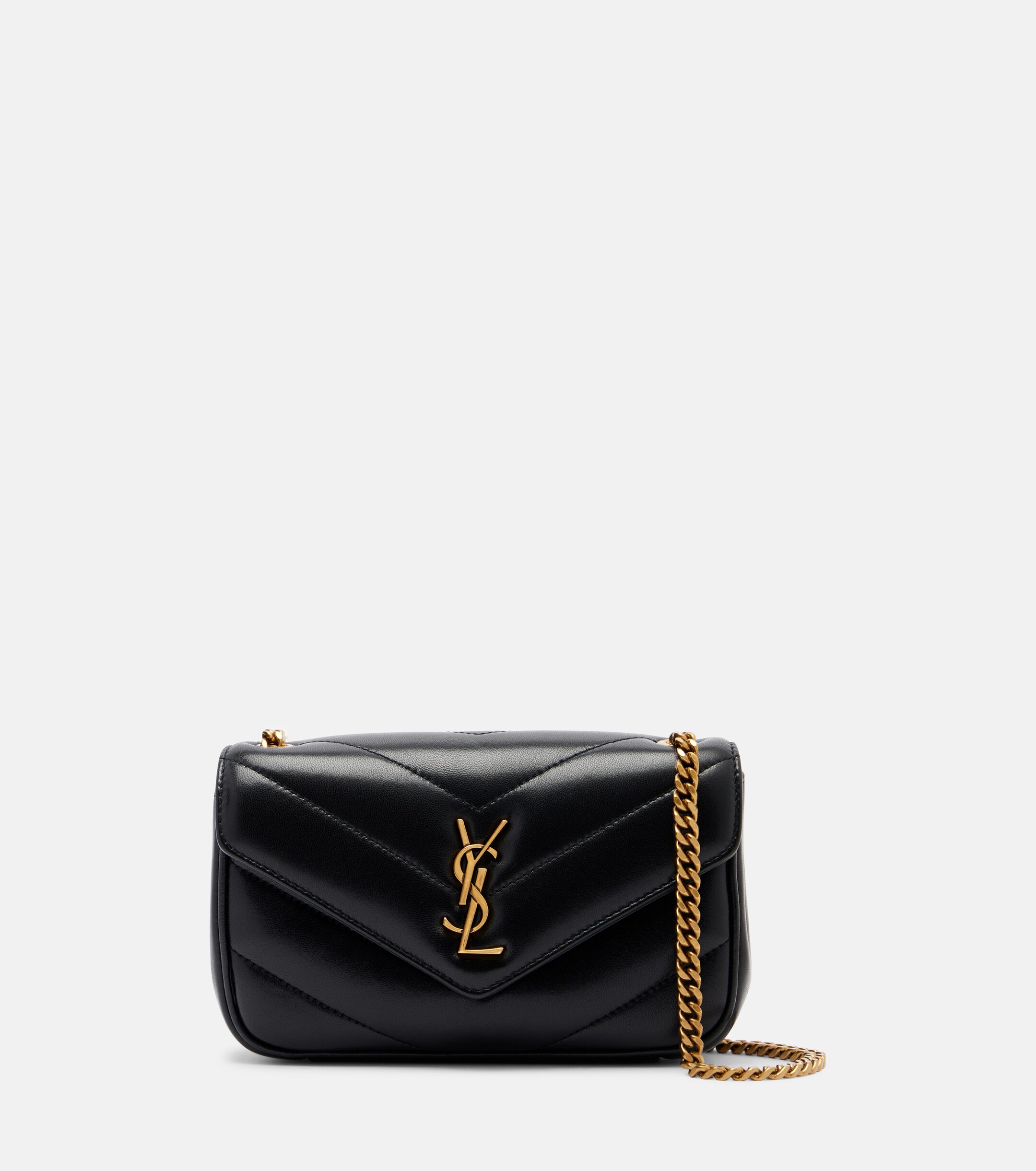 Saint Laurent Loulou Mini leather crossbody bag